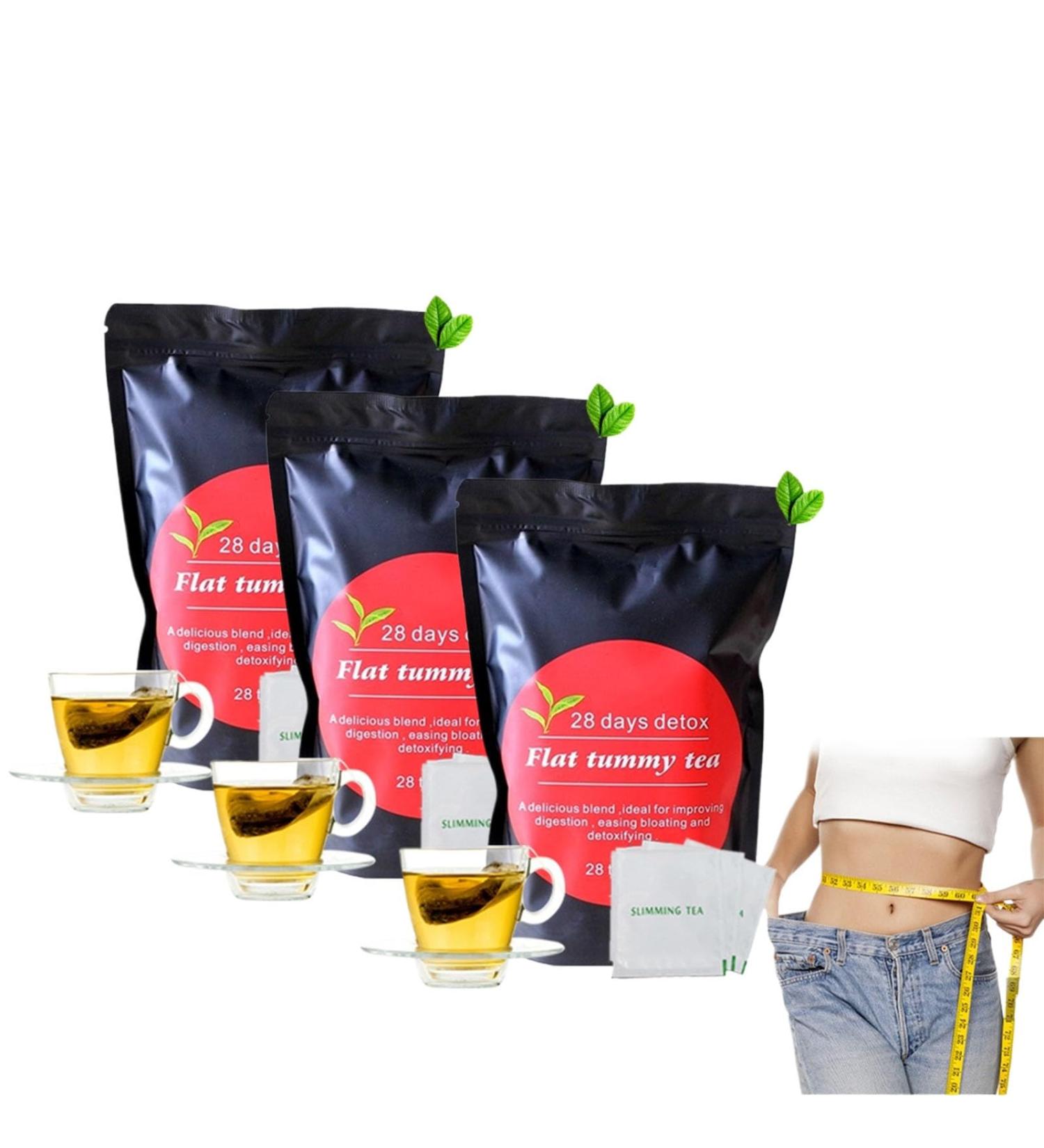 Tisane D tox De 28 Jours For Femmes - Th Minceur Et Purifiant Naturel(3PC) - Buy Online on GoSupps.com