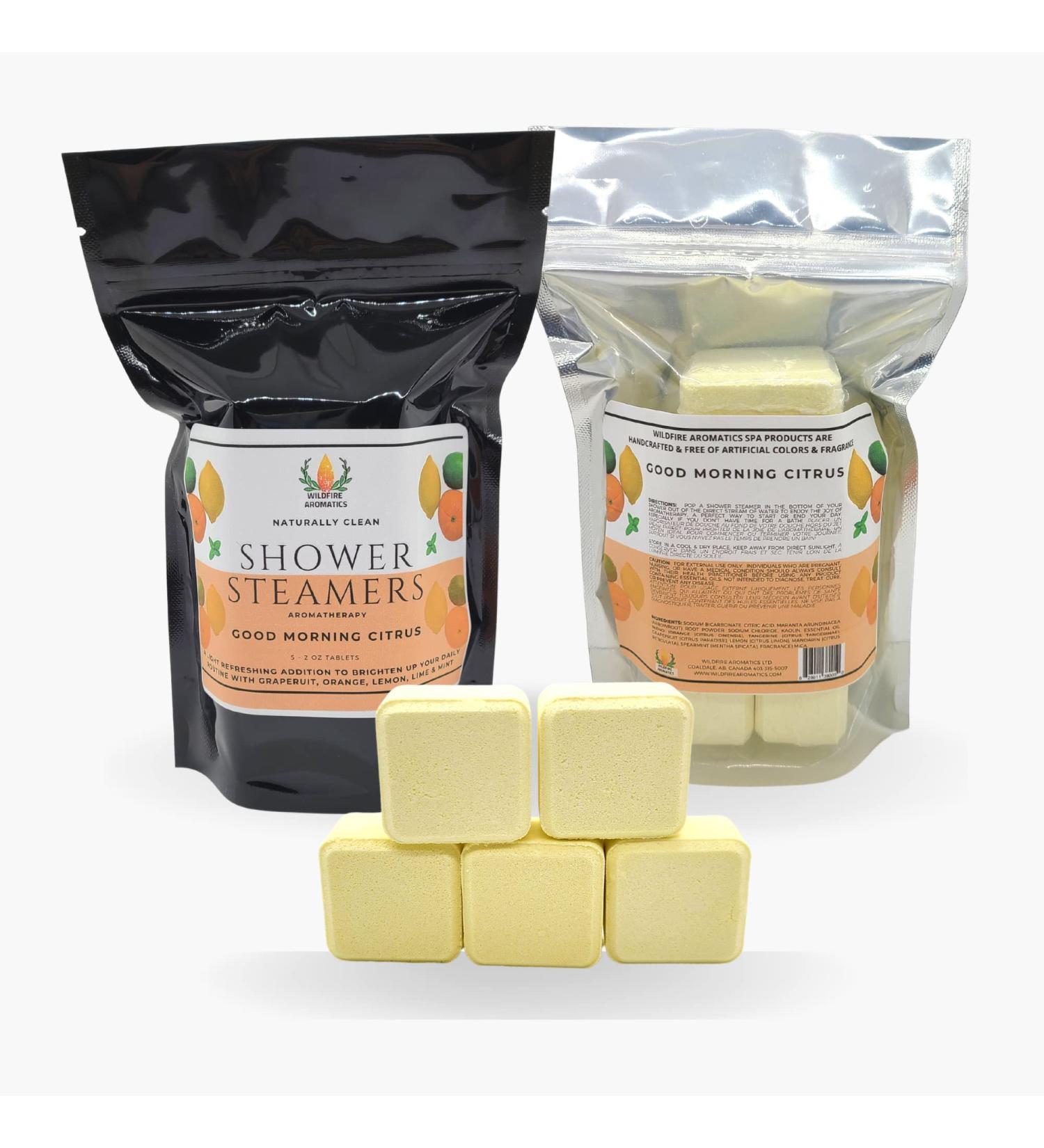 Citrus Aromatherapy shower bombs 2 oz tablets mini bath bombs gift set for women - Buy Online on GoSupps.com