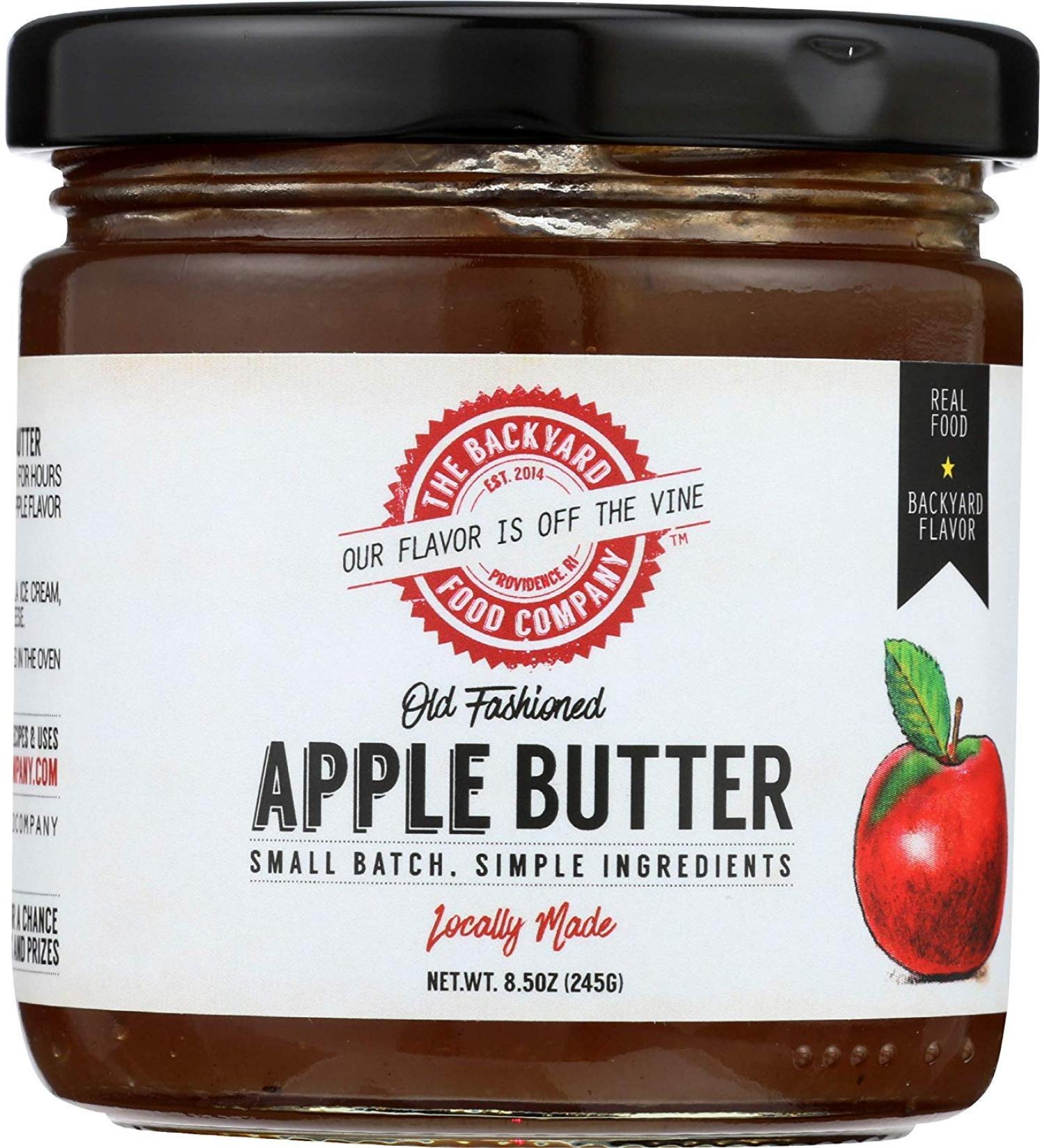 Backyard Food Co. Apple Butter - 8.5 oz Jar - Buy Online on GoSupps.com