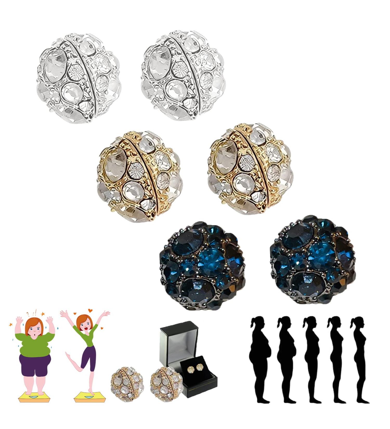 Dorina EarAcupressure Magnetherapy Detoxi Earrings Dorina Earrings for Weight Loss Dorina Earrings Dorina Ear Acupressure Magnetherapy Detox Earrings Acupressure Earrings for Women 3pcs-b - Buy Online on GoSupps.com
