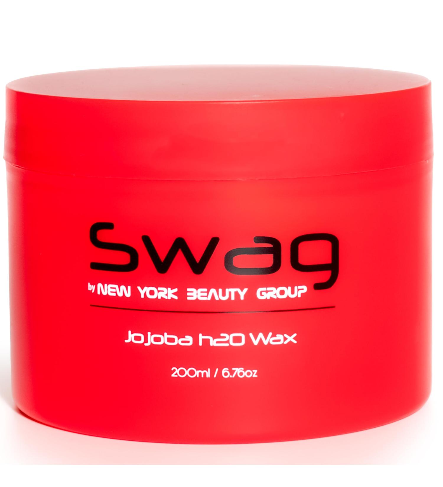 Swag Jojoba H2O Wax for Men - Non-Sticky Hair Styling Wax with Light Fragrance - 6.76 oz - Buy Online on GoSupps.com