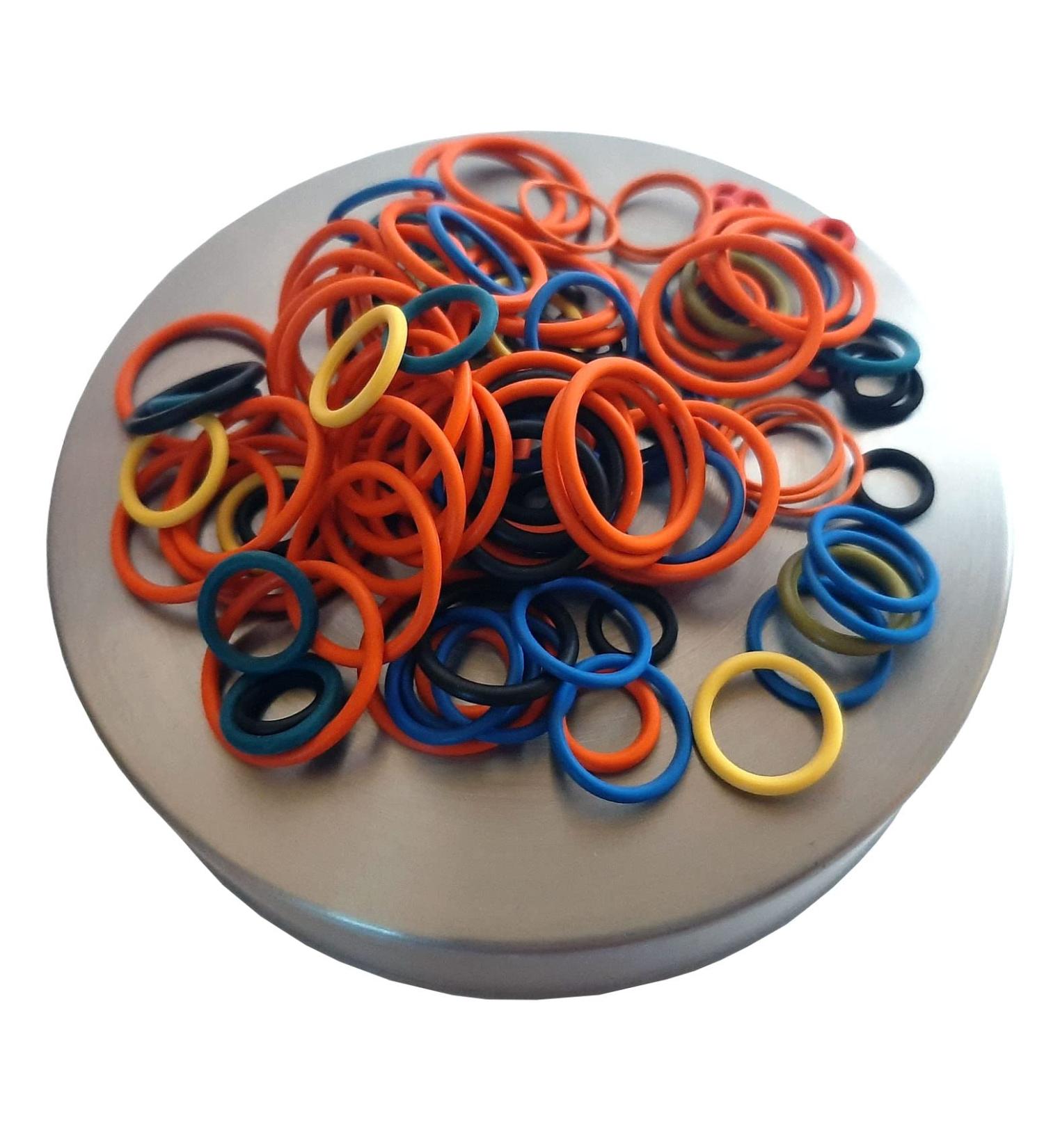 Empire Mini GS Oring kit with 5X Rebuilds Color Coded by Flasc Paintball - Bagged