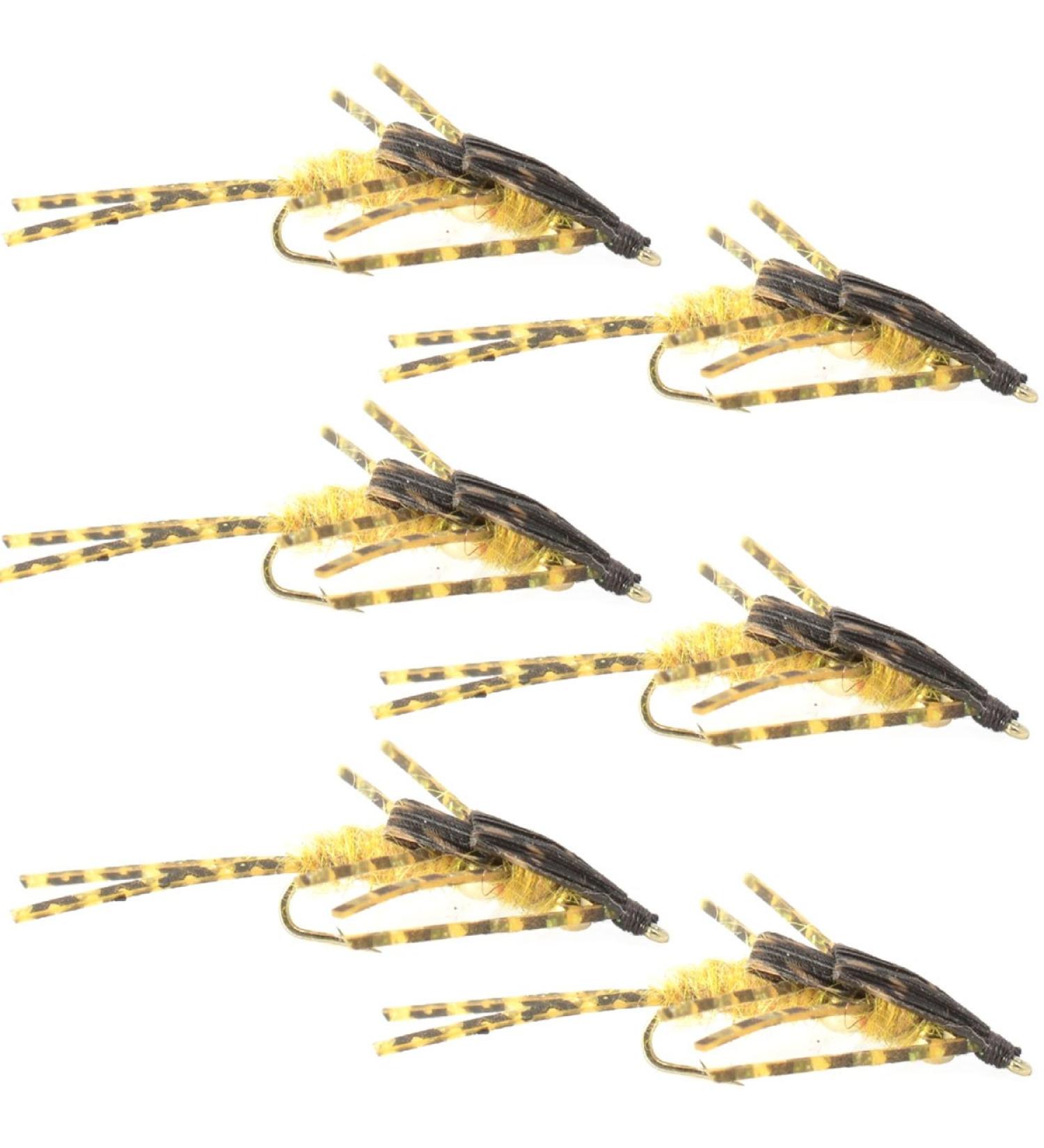 Double Bead Nymph Fly Fishing Flies - Mike's Golden