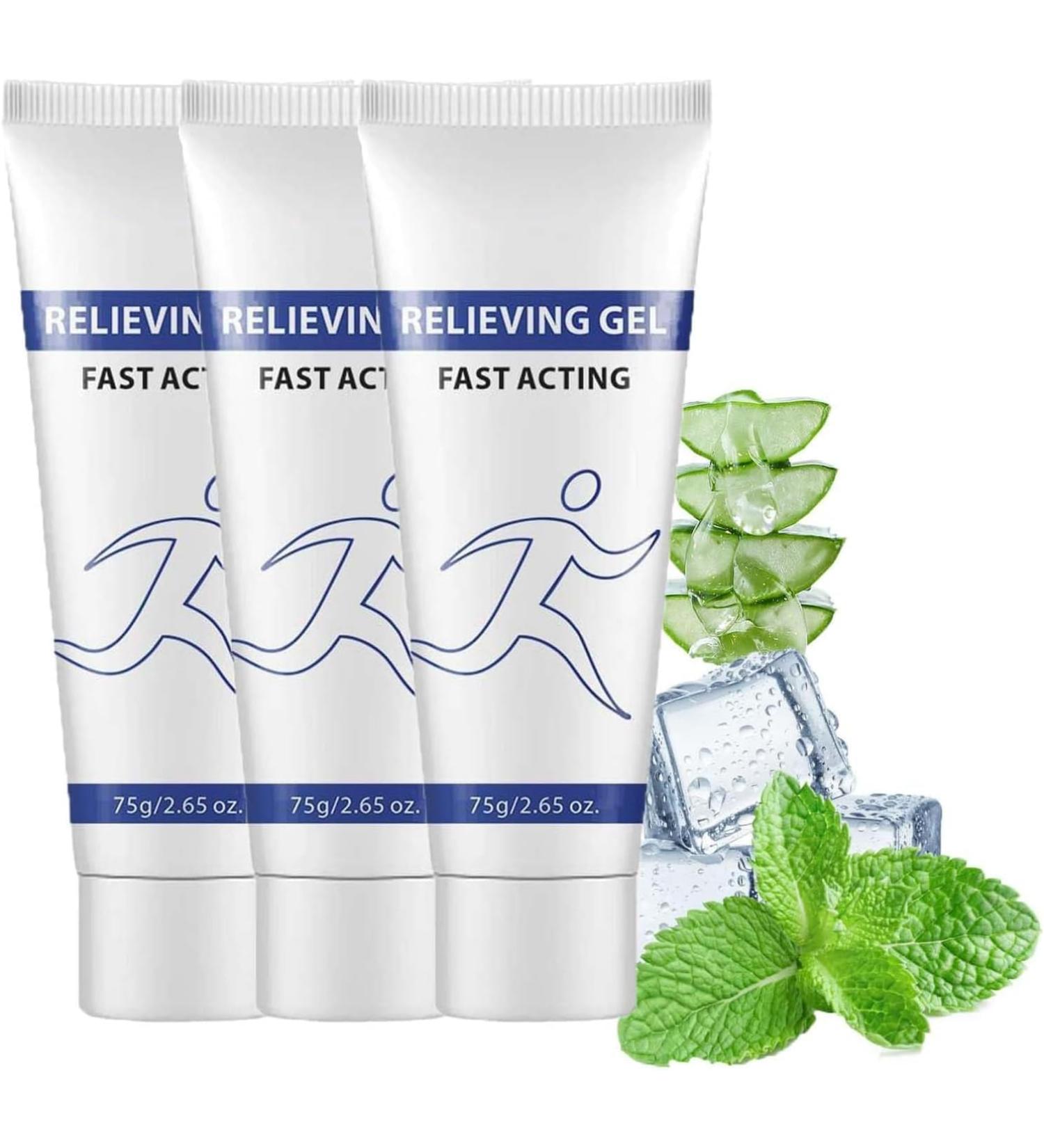 Gel rafra chissant apaisant gel pour le corps rafra chissant avec menthol et encens gel anti-douleur transparent action rapide lotions de soins du corps gels rafra chissants apaisants pour le 3 - Buy Online on GoSupps.com