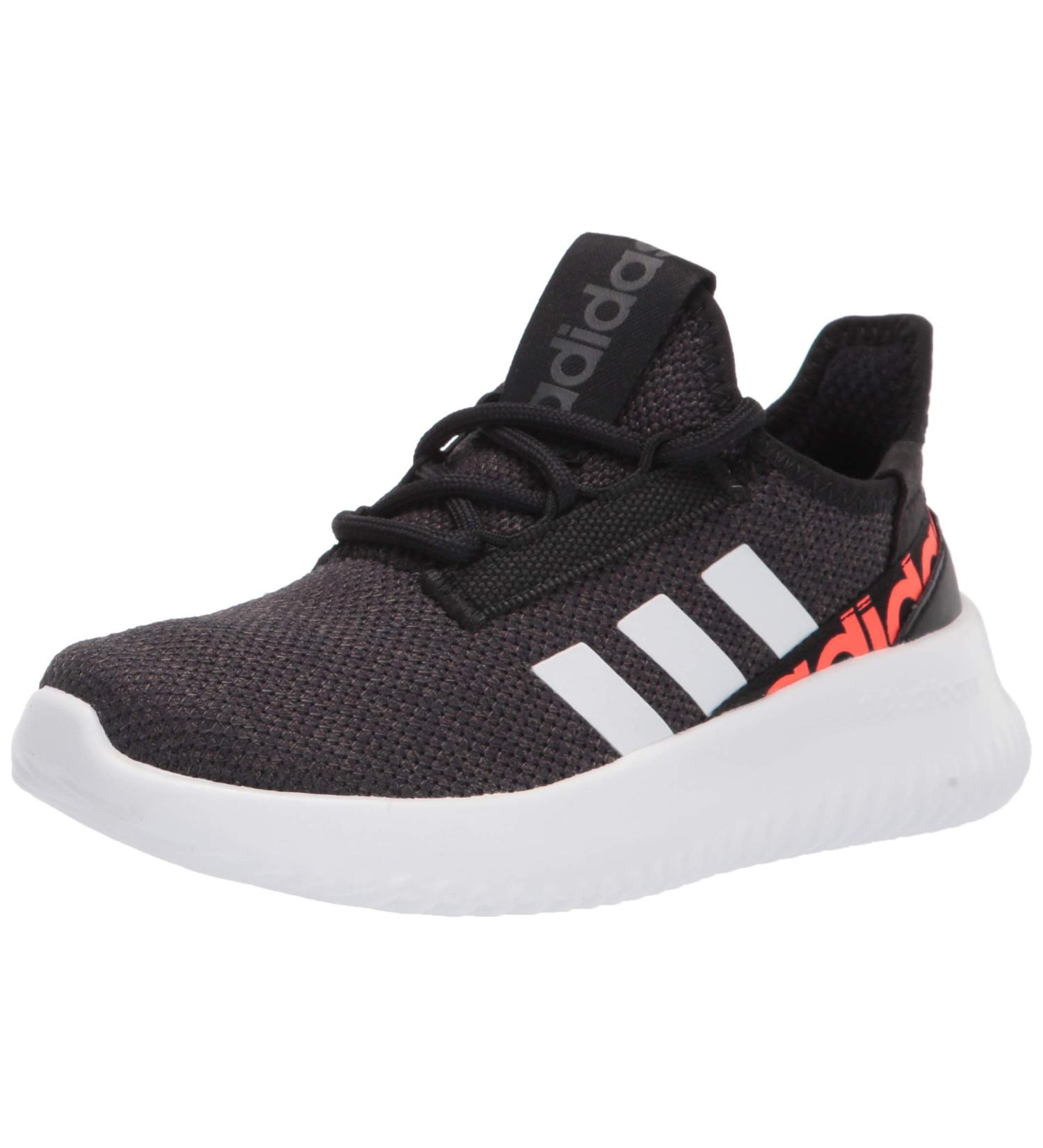 Adidas Kaptir 2.0 Little Kid Running Shoes - Black/White/Solar Red - Buy Online on GoSupps.com