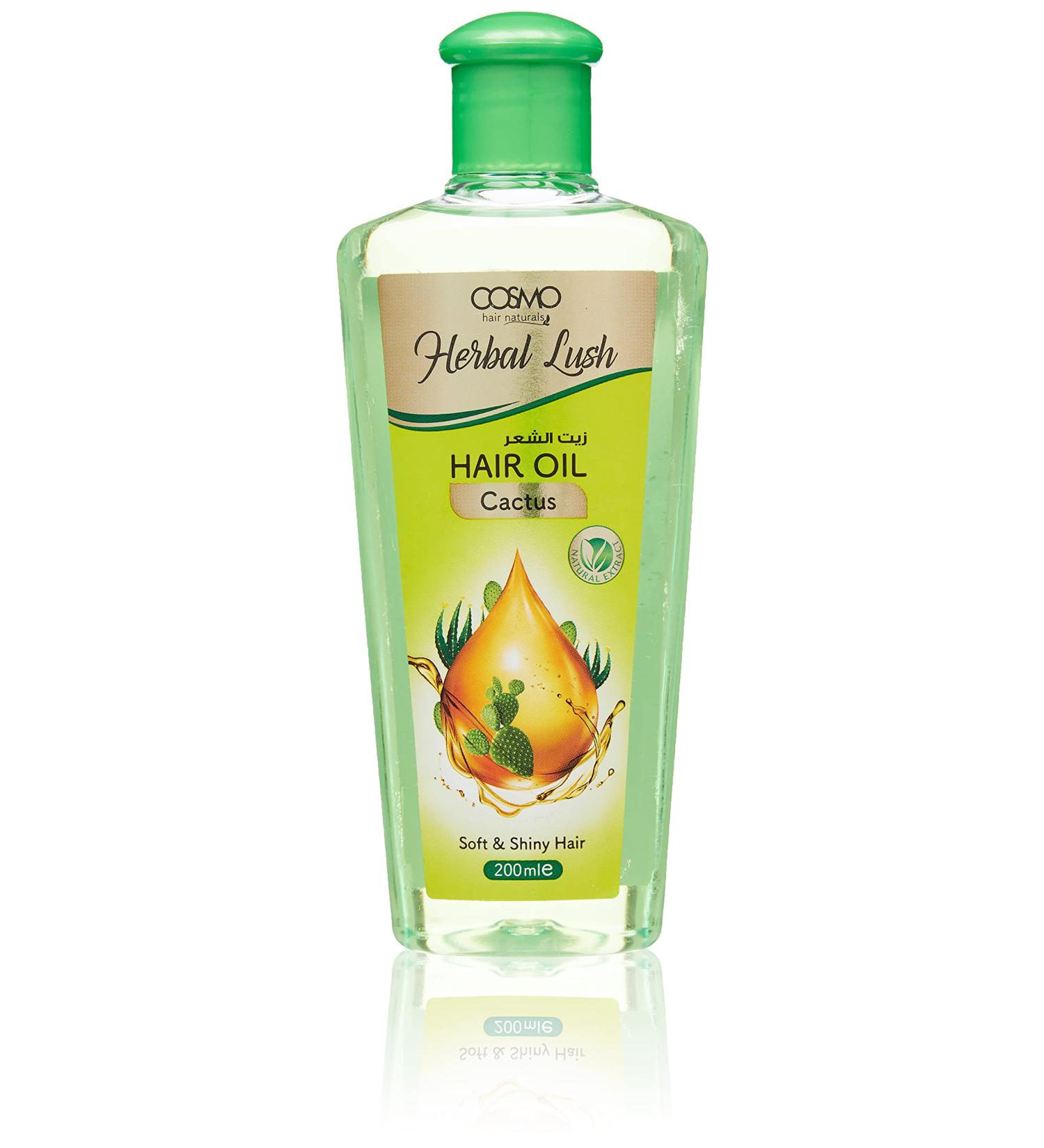 COSMO Cactus Hair Oil Herbal Lush 200ml - Buy Online on GoSupps.com