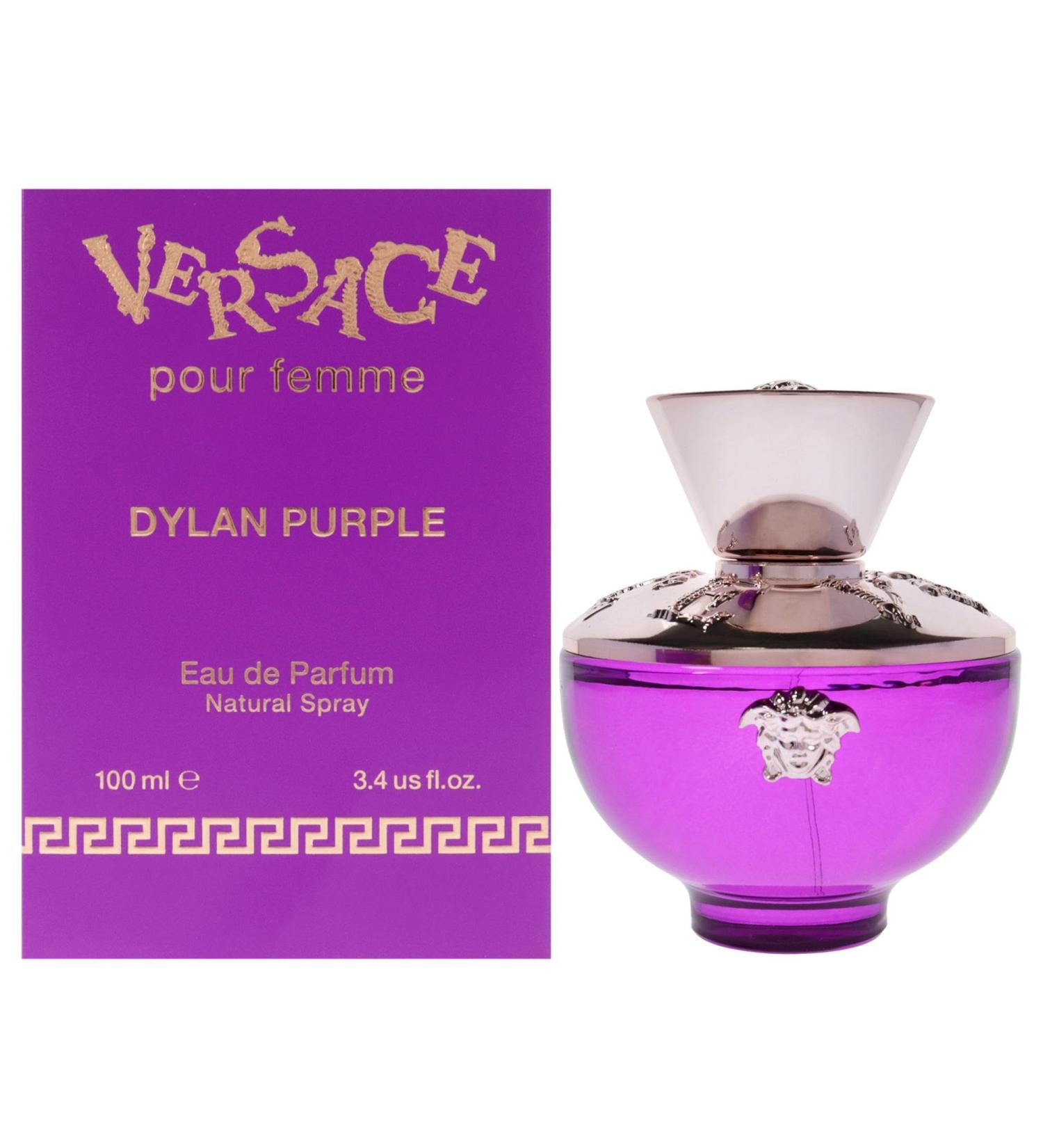 Versace Dylan Purple for Women 3.4 oz Eau de Parfum Spray 3.4 Fl Oz (Pack of 1) - Buy Online on GoSupps.com