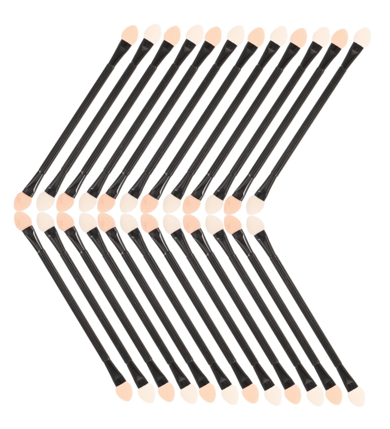 MUSISALY 30pcs Cosmetic Eyeshadow Sponge Makeup Eyeshadow Brush Dual Ended Makeup Brush Plastic - Buy Online on GoSupps.com