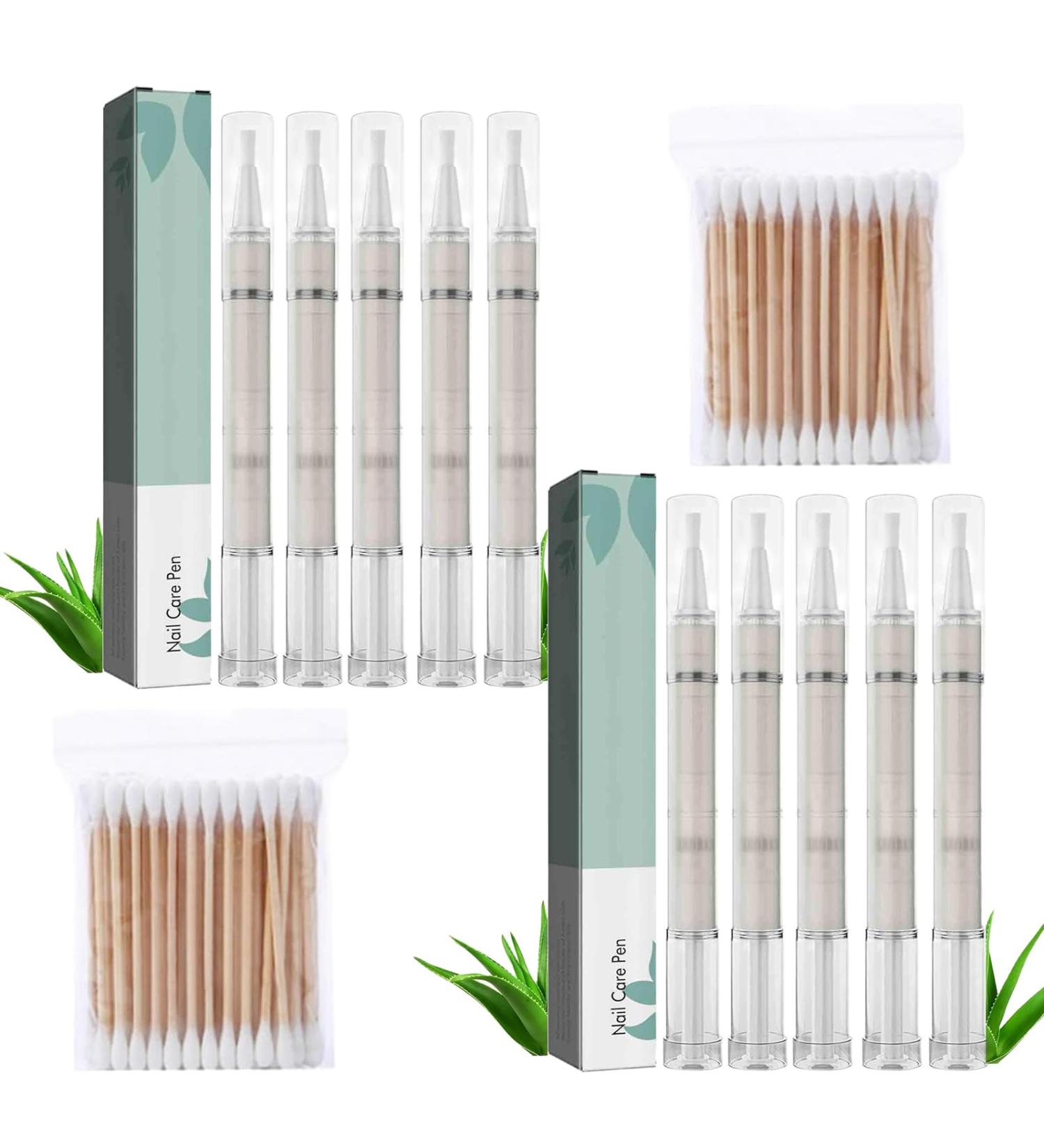 Wuwuhen Nail Care Pen - Effective Nail Fungus Treatment | 10 Pieces | Health Routine for Healthy Nails - Buy Online on GoSupps.com