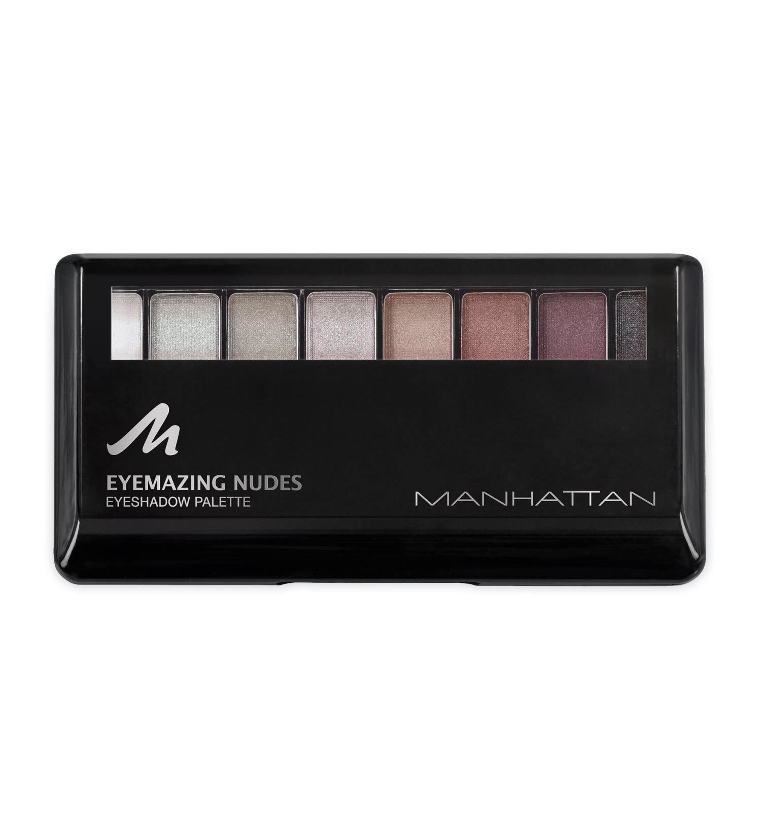 Buy Manhattan Eyemazing Nudes Eyeshadow Palette - 200 Shades (1 x 9g) | International Shipping Available - Buy Online on GoSupps.com