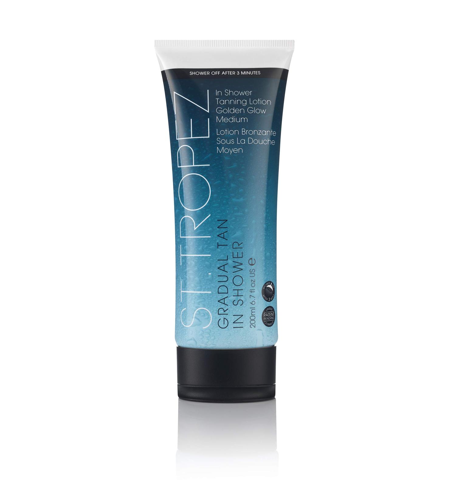 St. Tropez Gradual In Shower Tanning Lotion - Golden Glow Medium 6.7 oz | Instant Radiance - Buy Online on GoSupps.com