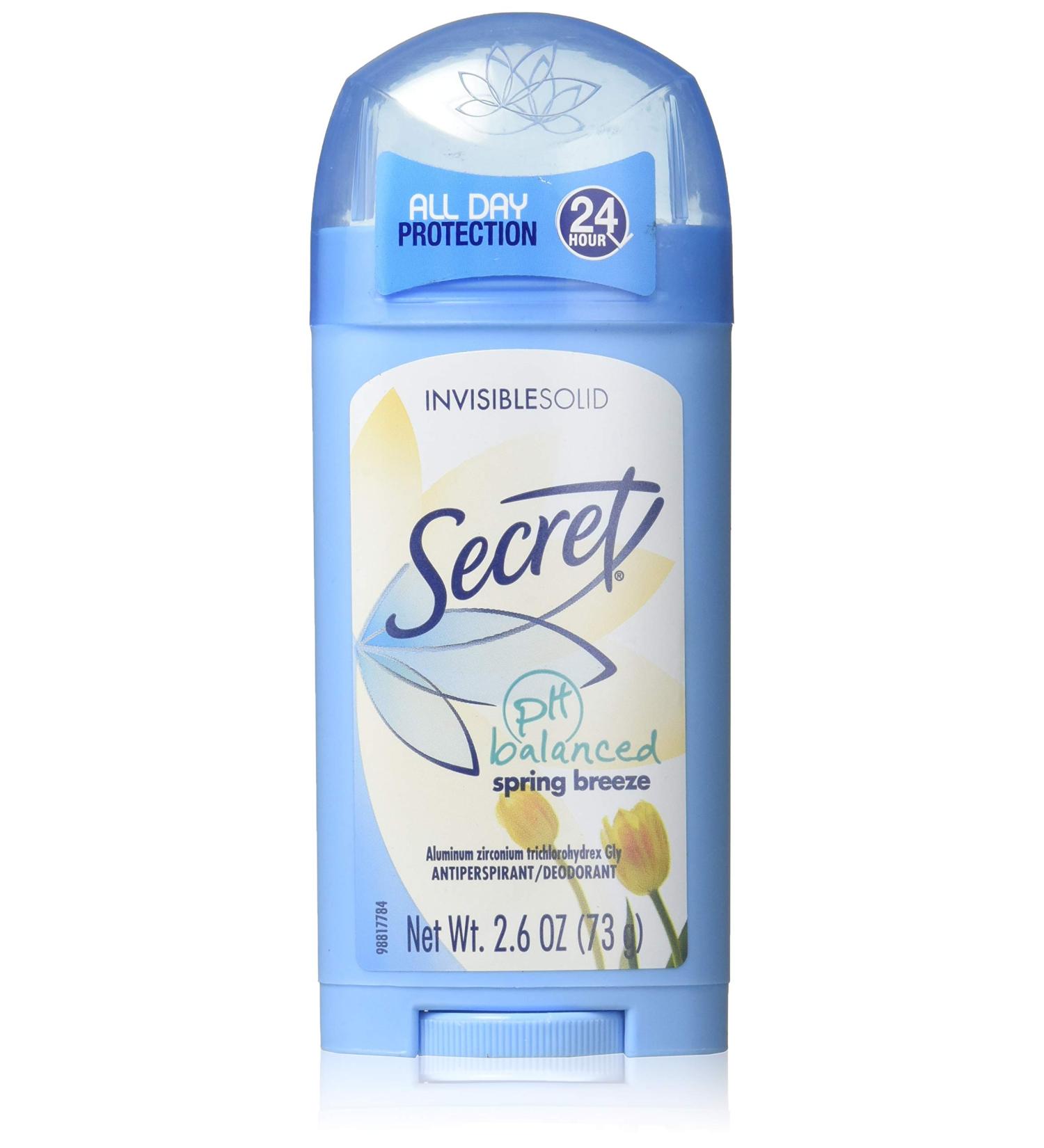 Buy Secret U-BB-1790 Spring Breeze Invisible Solid Antiperspirant & Deodorant - 2.6 oz - Best International Shipping Available - Buy Online on GoSupps.com