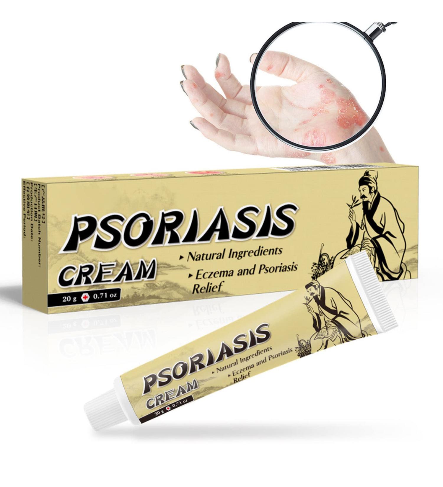 Natural Face & Body Moisturizing Cream for Dry Skin | Psoriasis Healing & Rash Relief | 20g - Buy Online on GoSupps.com