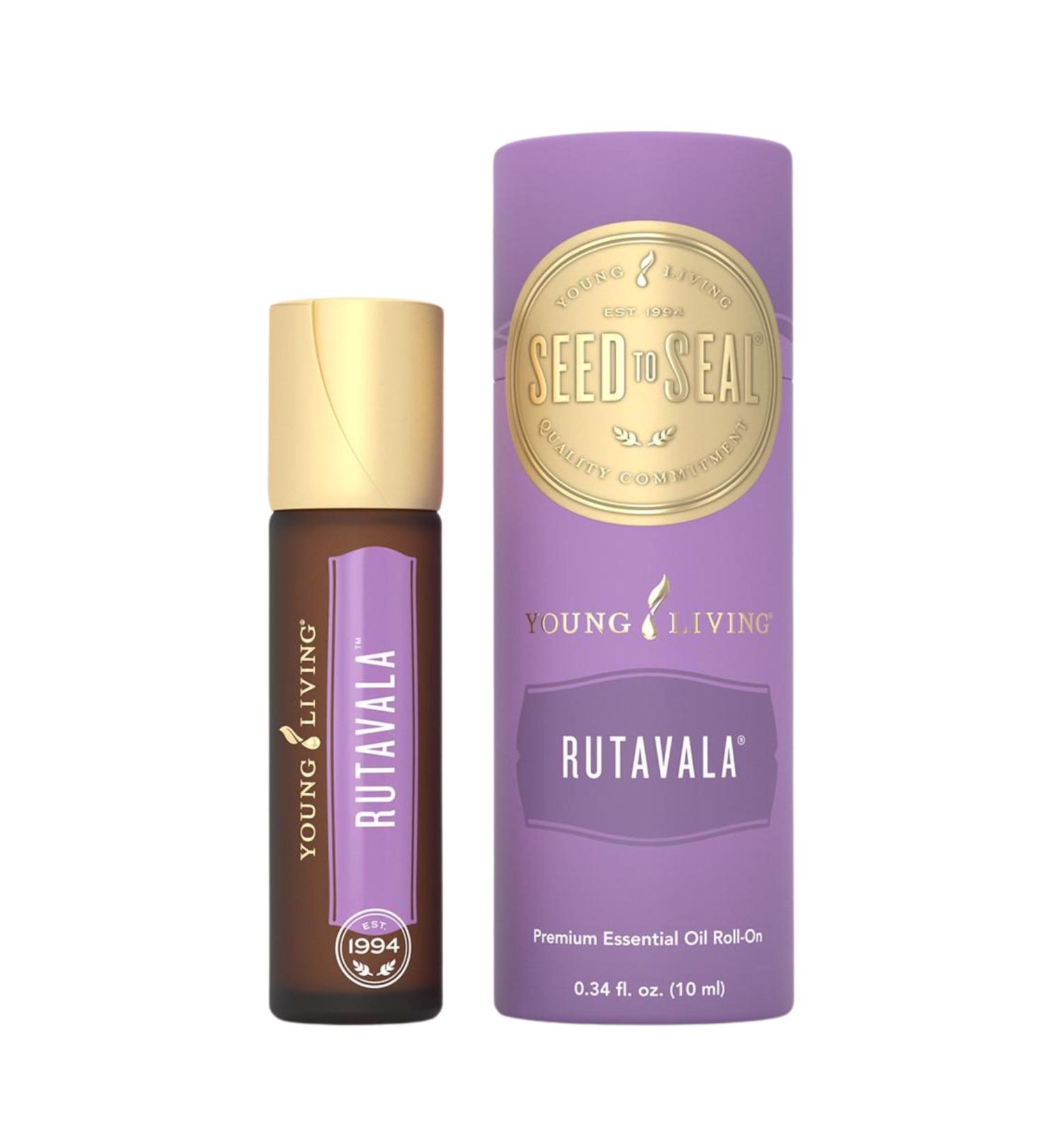 Young Living RutaVaLa Essential Oil Roll-On 10 ml | Calming Aromatherapy Blend for Relaxation | Ruta Lavender & Valerian Oils - Buy Online on GoSupps.com
