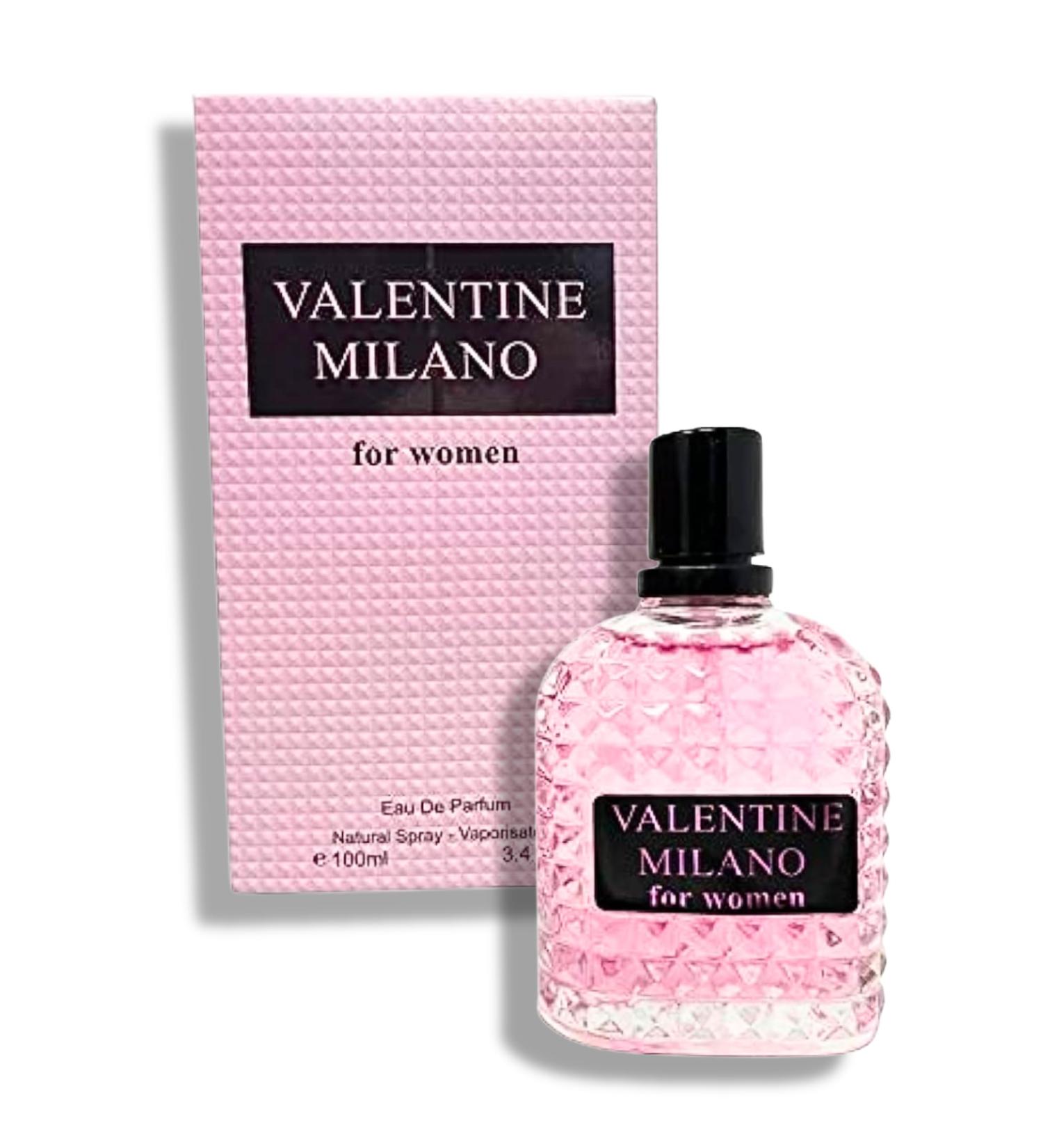 Valentine Milano Eau de Parfum Amber Floral fragrance for women3.4 Fl.oz - Buy Online on GoSupps.com