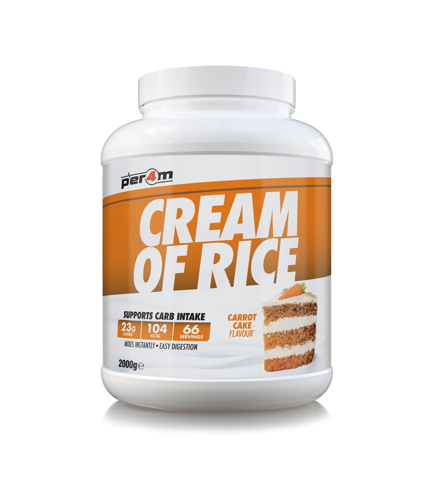  per4m Per4m Cream Of Rice Carrot Cake 2kg - Buy Online on GoSupps.com