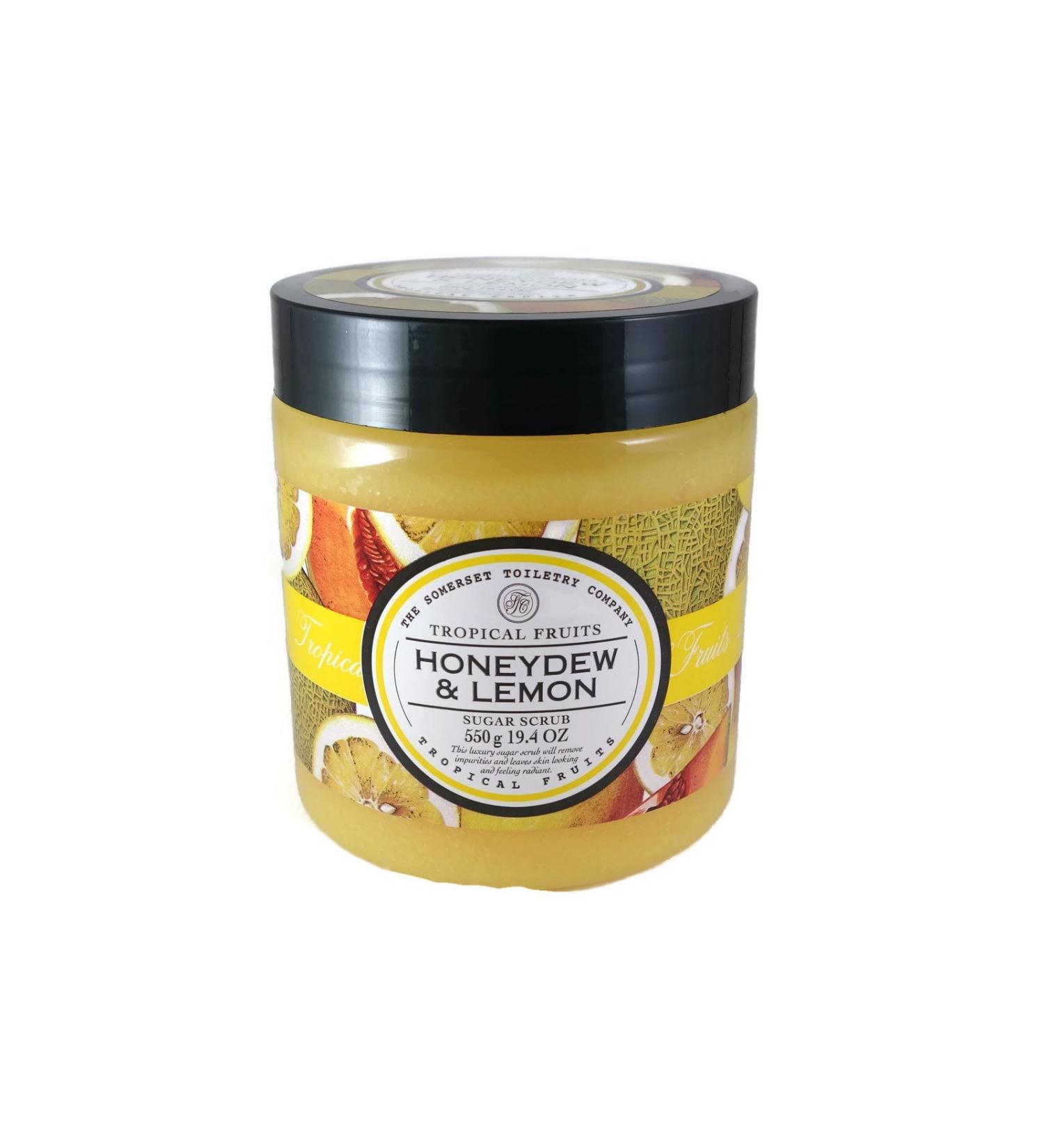Tropical Fruits Honeydew and Lemon Body Scrub