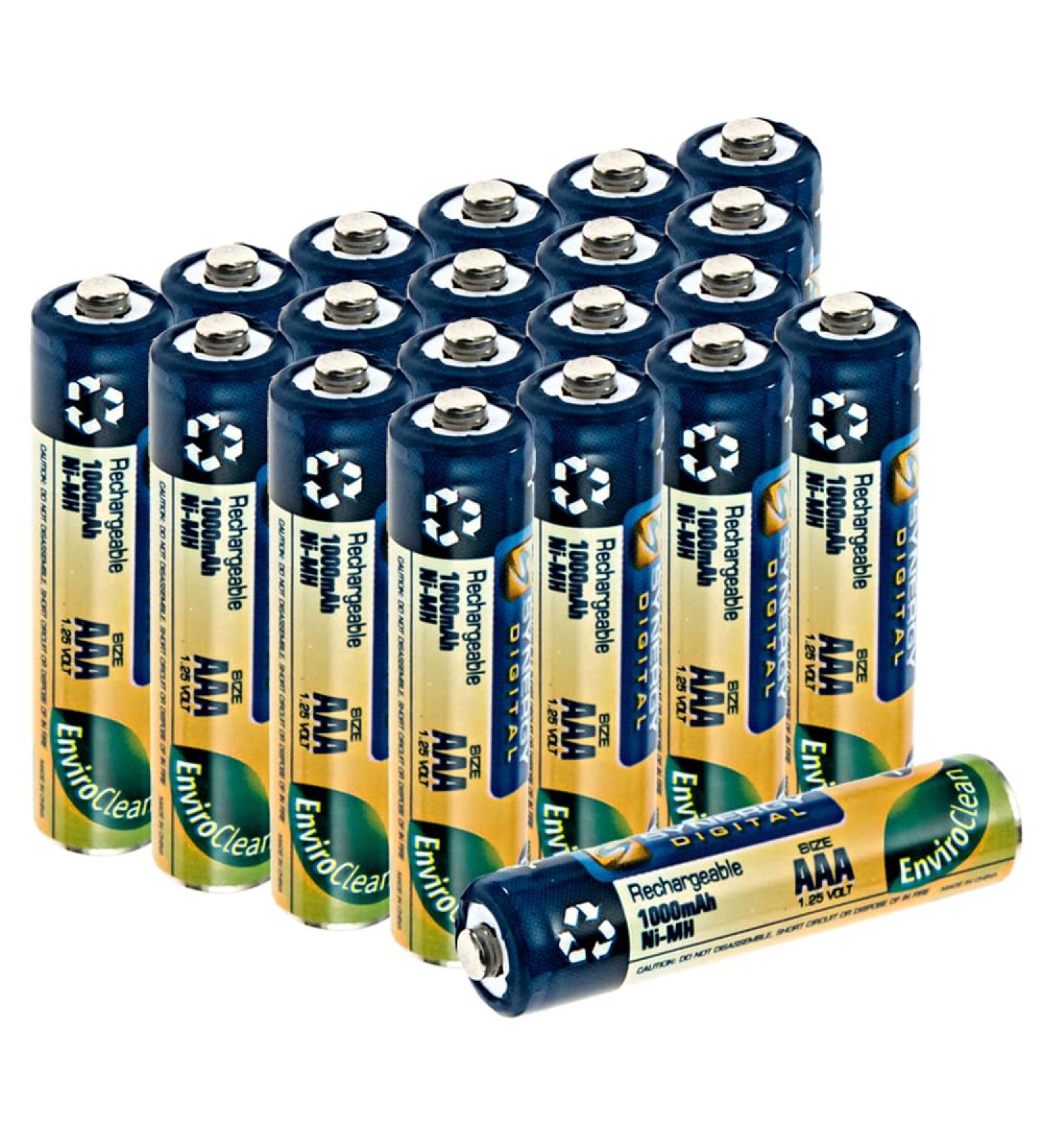 Synergy Digital Baby Monitor Batteries: Compatible with Vtech DM111-2 20-Pack AAA Rechargeables 1000mAh Ni-MH for Long-Lasting Performance - Buy Online on GoSupps.com