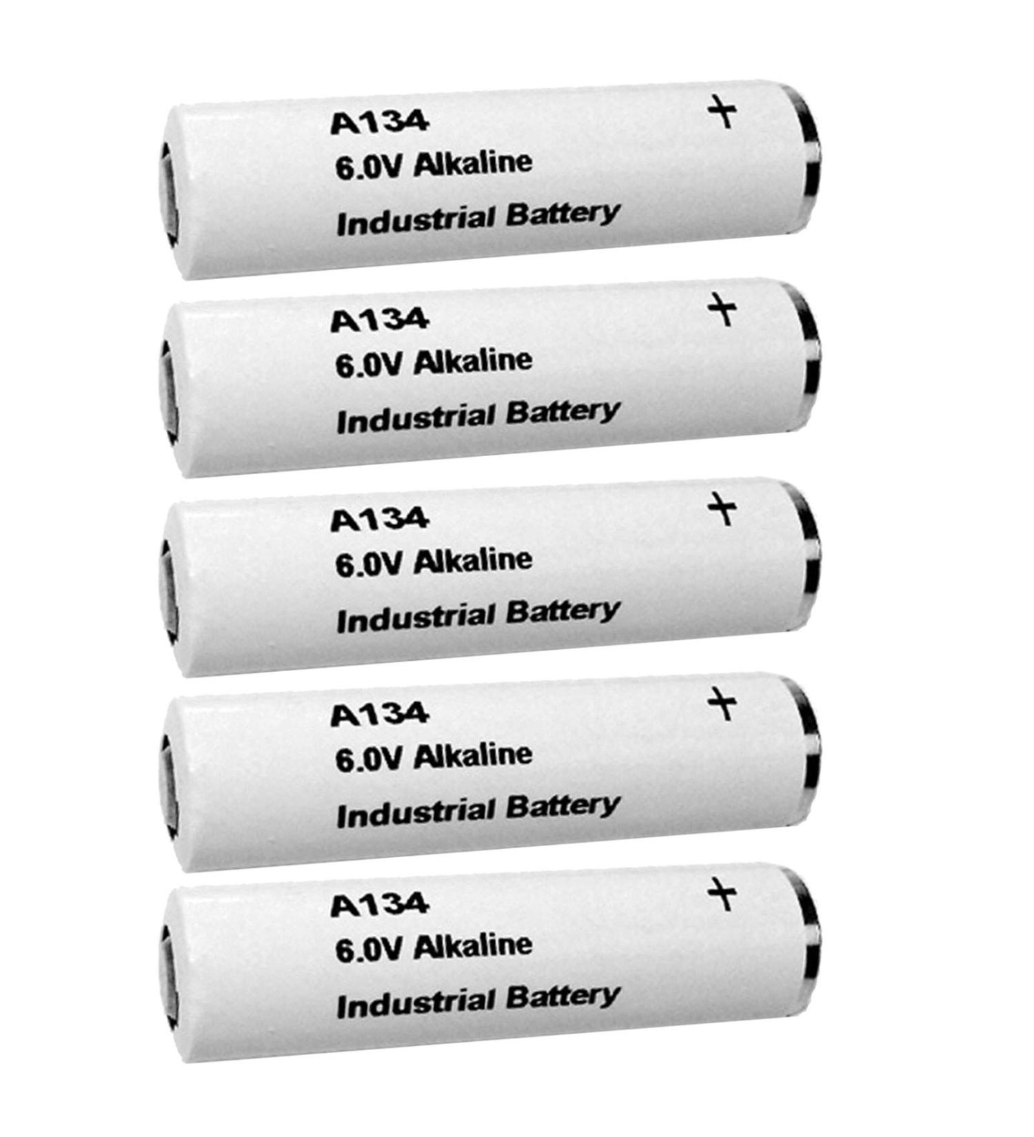 5pc Exell A134 Alkaline 6V Battery TR134 EN134A PC134A H-4P/A