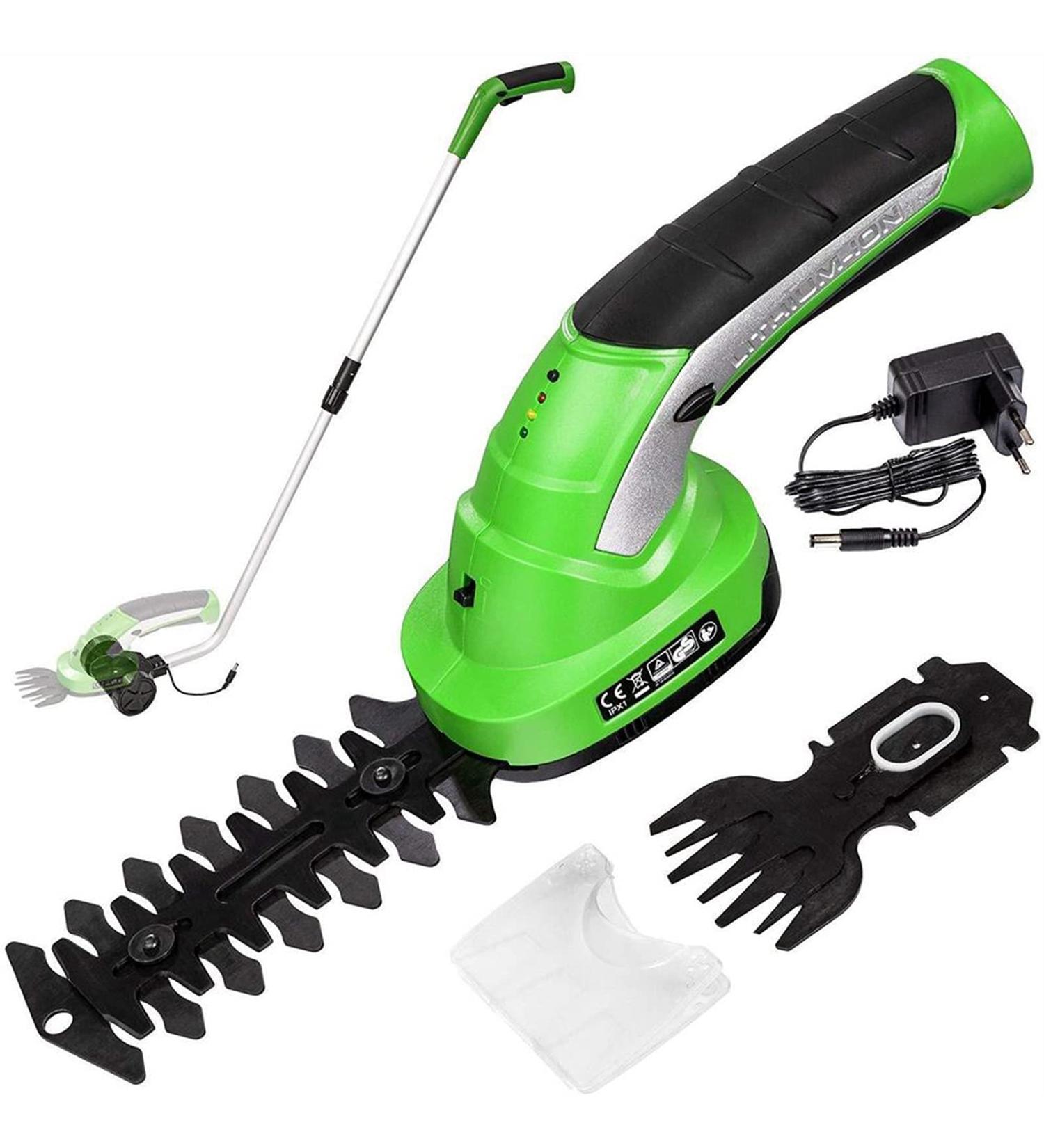 7.2V Electric Trimmer Pruning Shears Garden Lawn Hedge Rechargeable Cordless Fence Scissors Weeder Garss Weeding Mower Tools Holiday Gift - Buy Online on GoSupps.com