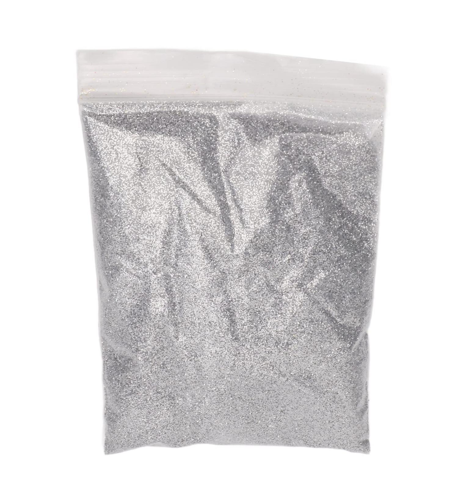  TEUOPIOE 50g Gorgeous Eye Catching Sparkle Sparkle Widely Used Easy Remove Glitter Craft Eye Shadow Gift (Silver) - Buy Online on GoSupps.com