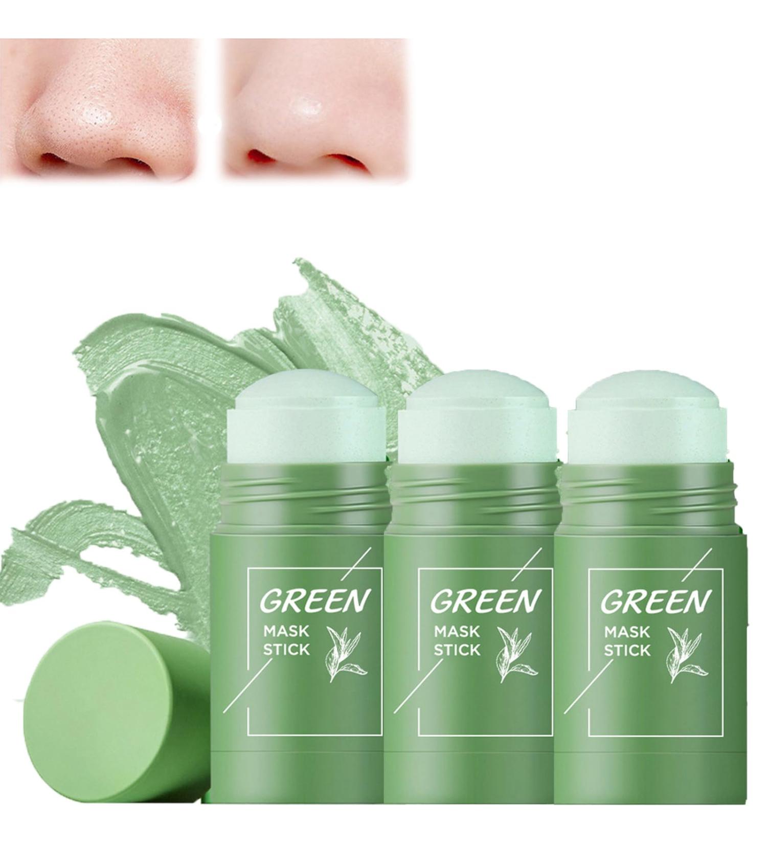 Juxek Green Tea Mask Stick | Deep Cleanse & Blackhead Remover | Poreless Face Mask for All Skin Types | Moisturizing Green Tea Formula - Buy Online on GoSupps.com