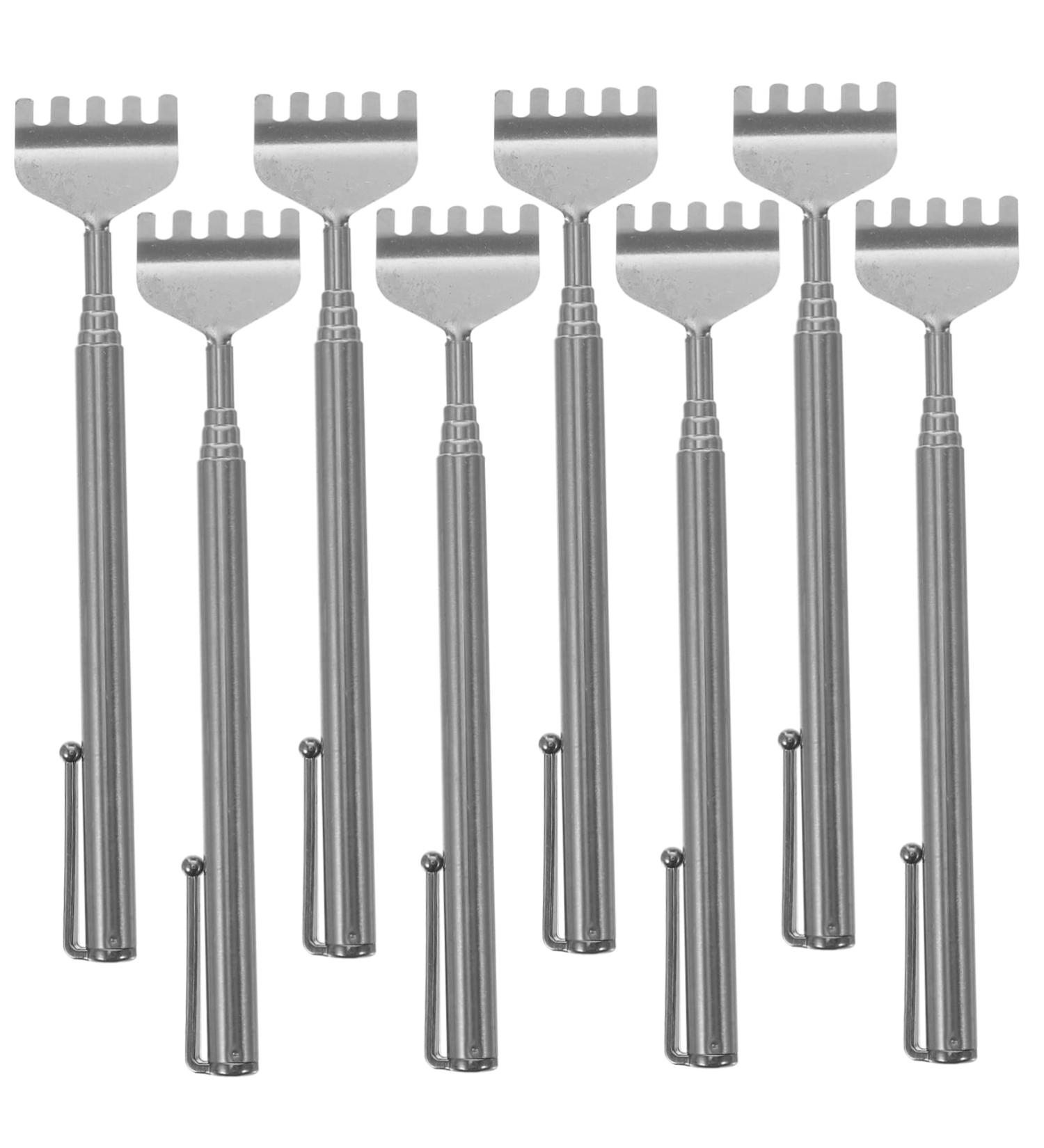 Frcolor 8th Scratch Tool for Men - Body Scratching Post for Back Relaxes Manual Neck Leg & Arm Massage | Steel Design - Buy Online on GoSupps.com
