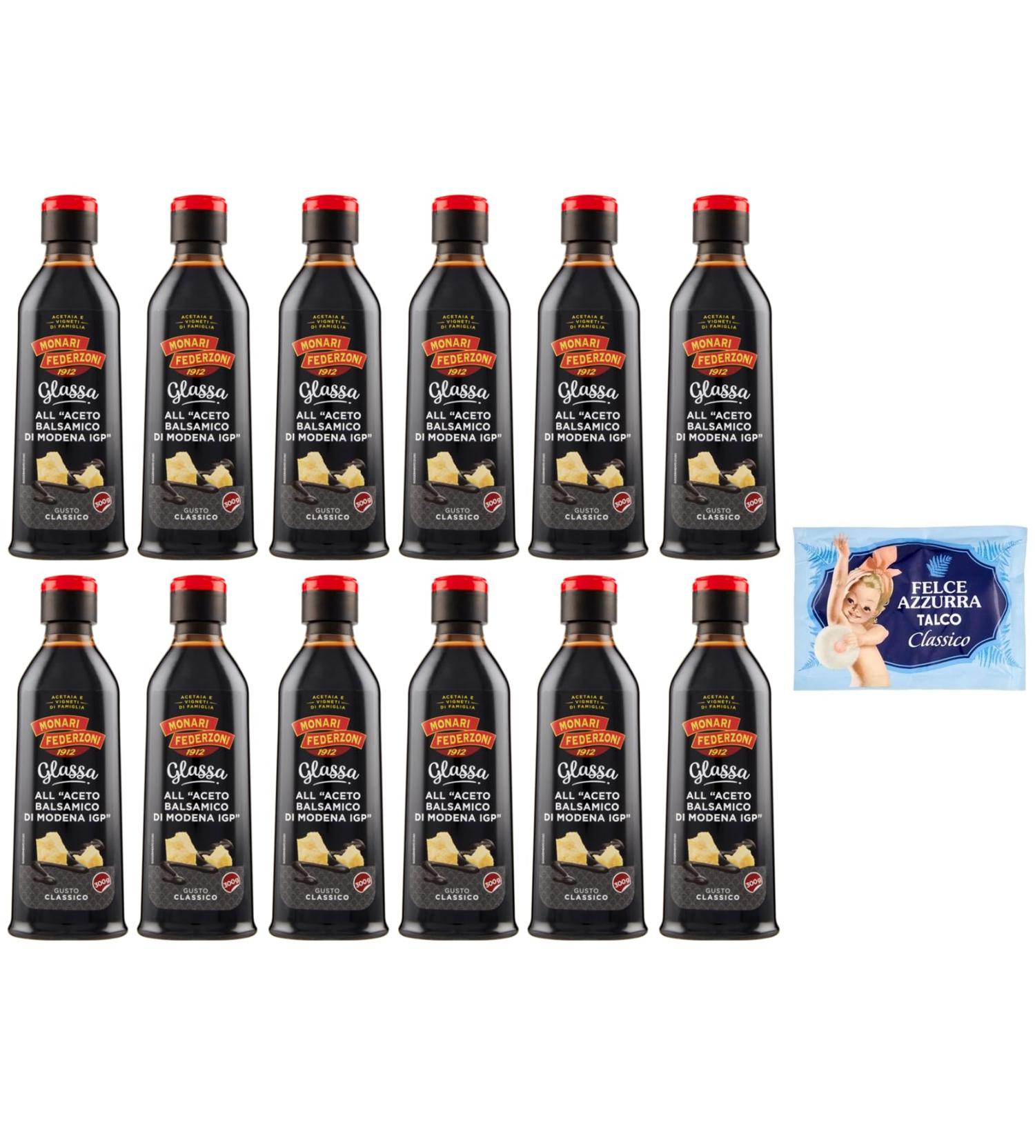 Monari Federzoni Ice Cream with Balsamic Vinegar of Modena IGP 300 g + 1 x Free Felce Azzurra Talc Bag 100 g - Buy Online on GoSupps.com