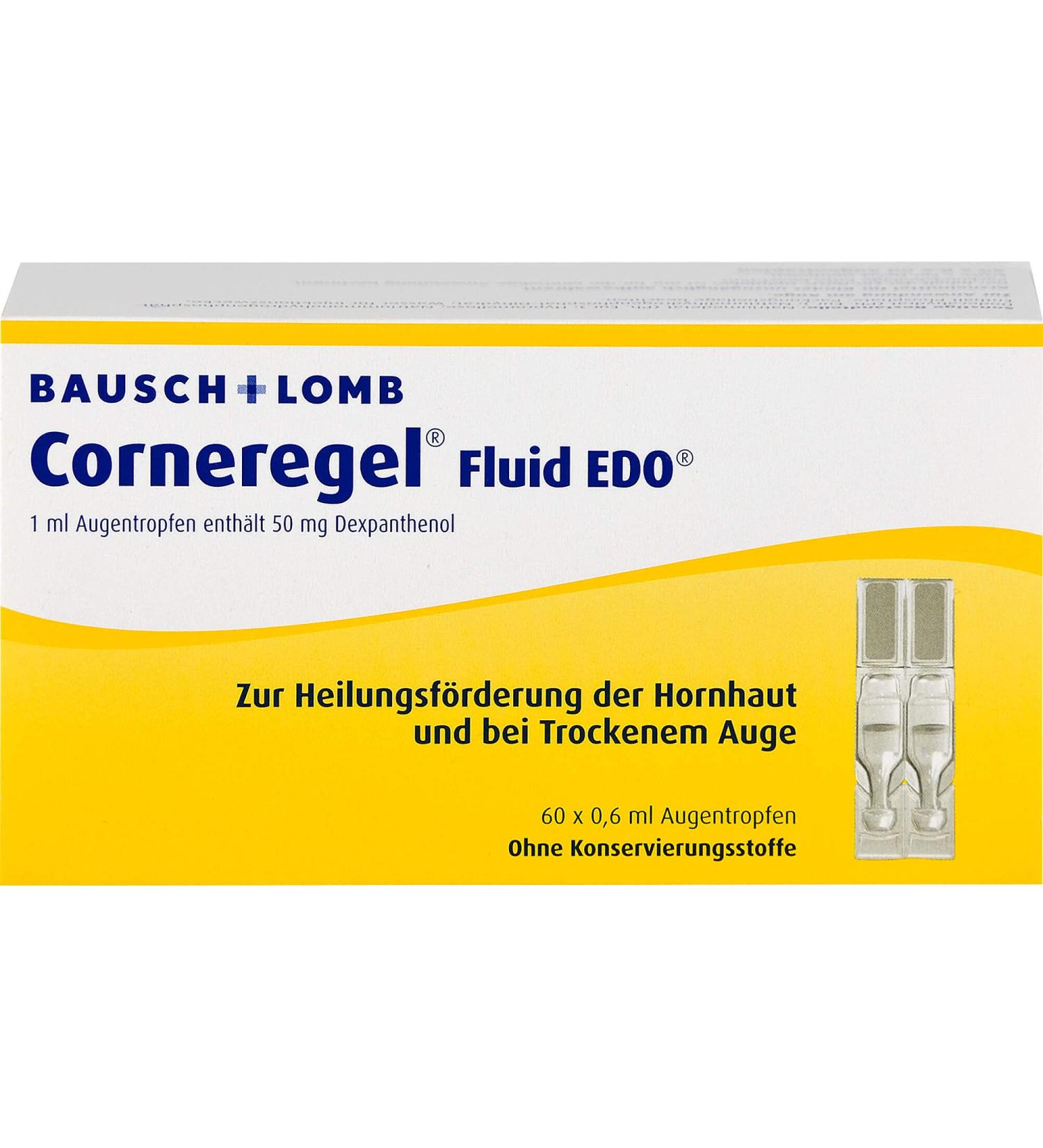 CORNEREGEL Fluid EDO Eye Drops 36 ml - Soothing Relief for Dry Eyes | International Shipping Available - Buy Online on GoSupps.com