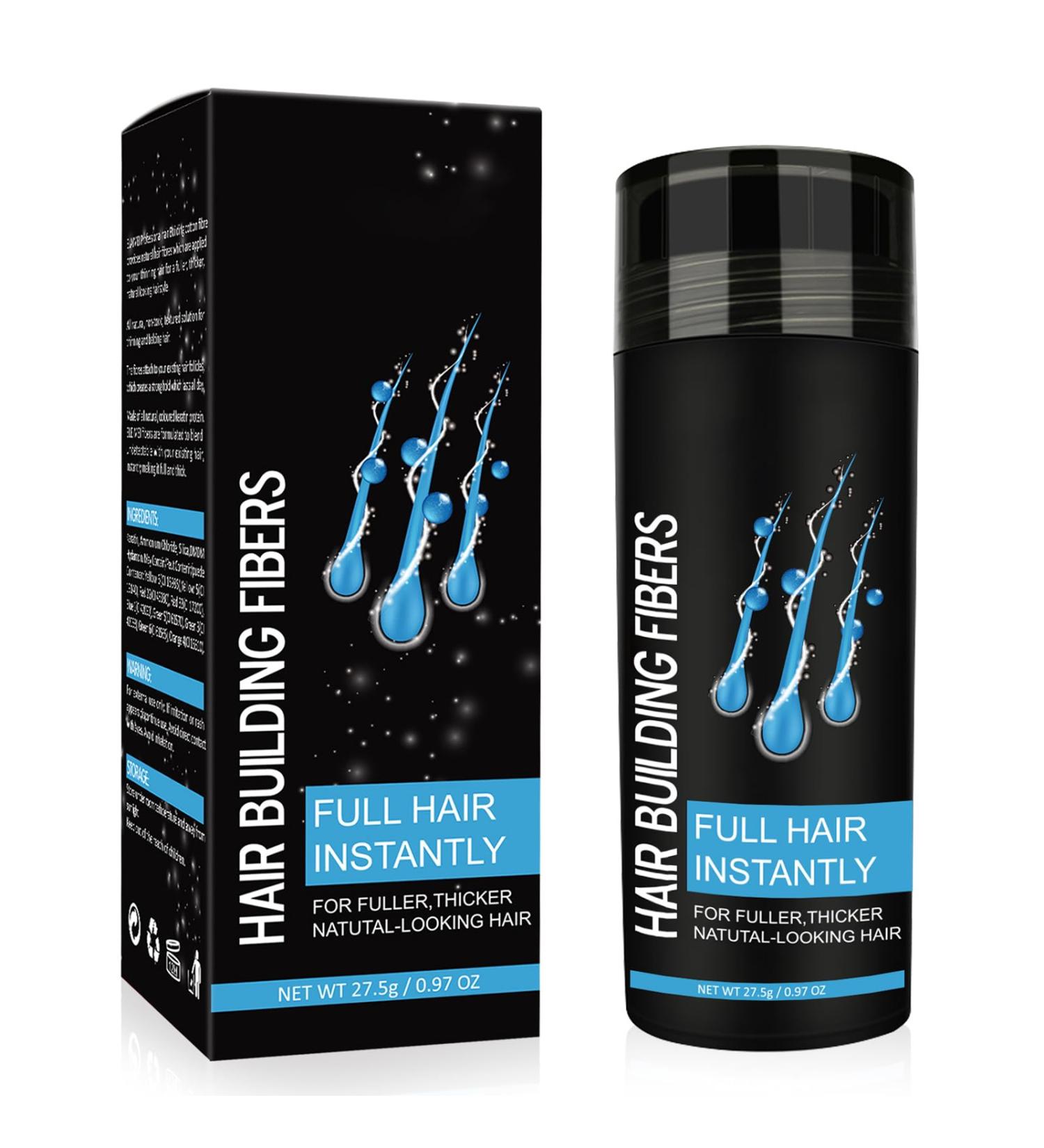 Boloshine Sprinkle hair for hair densification hair fibers sprinkling hair for men and women for hair loss fiber hair powder for immediate hair loss and light hair 275 g dark brown - Buy Online on GoSupps.com