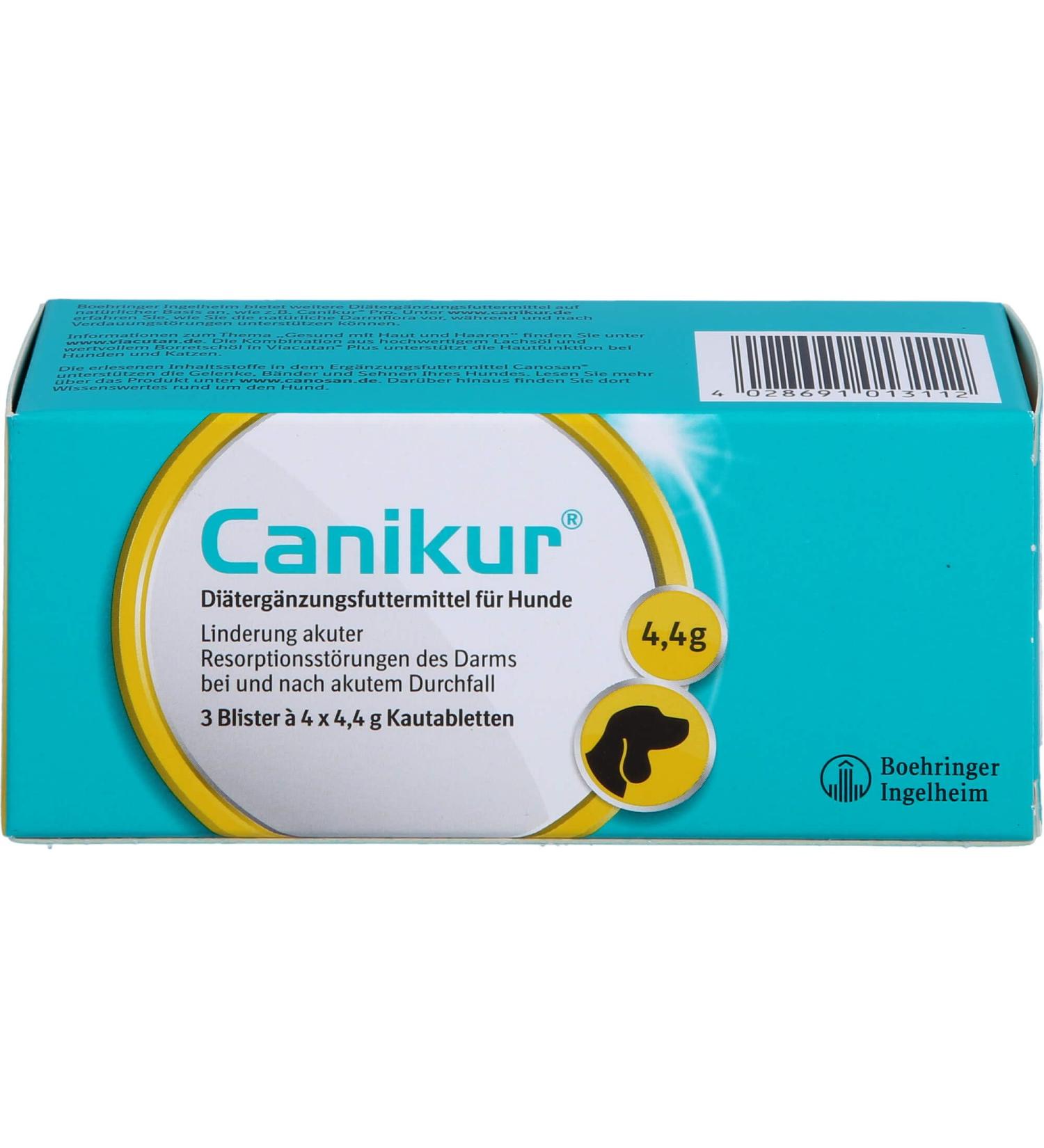 Buy Boehringer Canikur Pro Dog Dietary Supplement - 12 Chewable Tablets for Digestive Health | Fast International Shipping - Buy Online on GoSupps.com