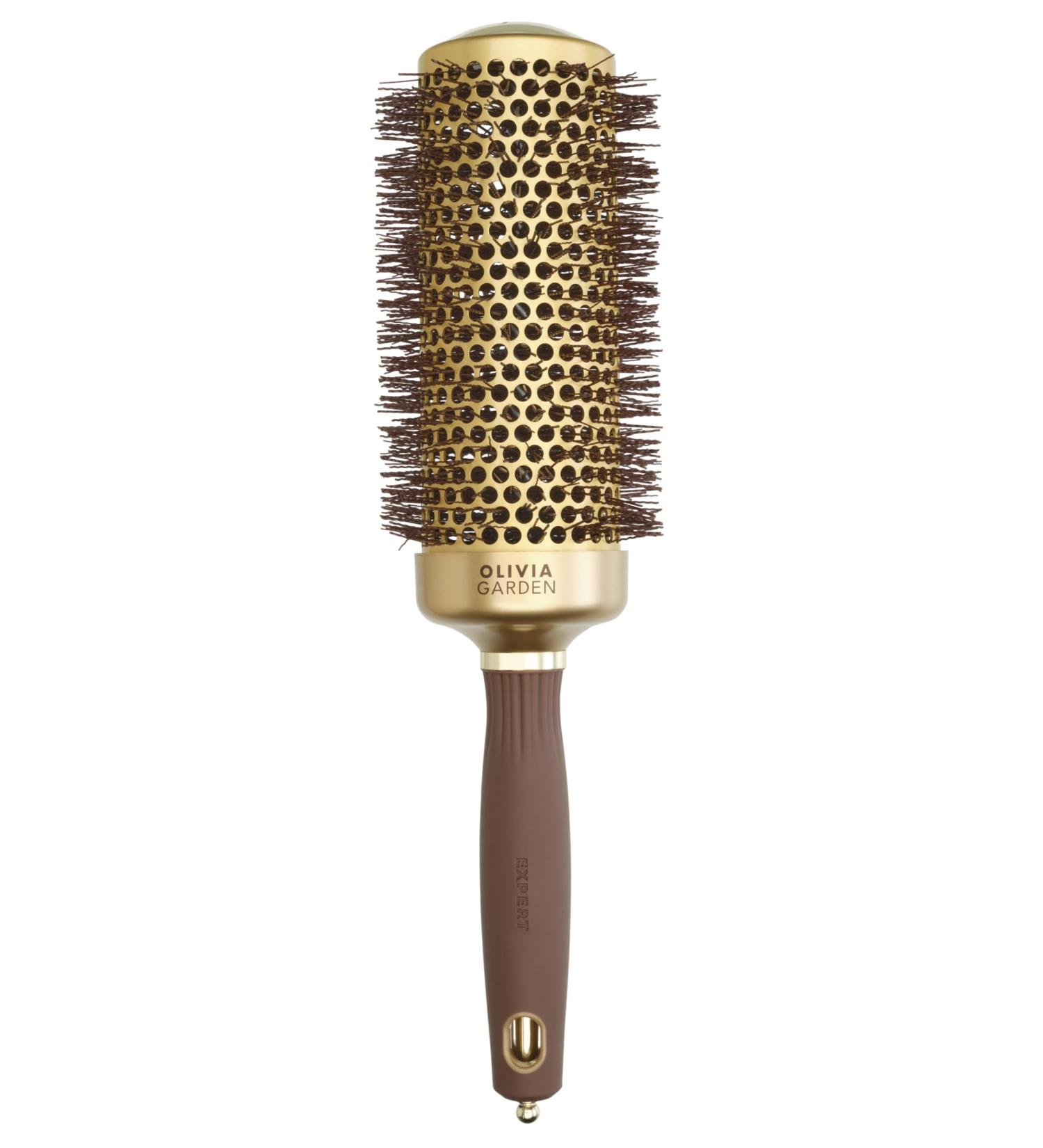 Olivia Garden Expert Blowout Speed Wavy Bristles - Gold & Brown 55 | International Shipping Available - Buy Online on GoSupps.com