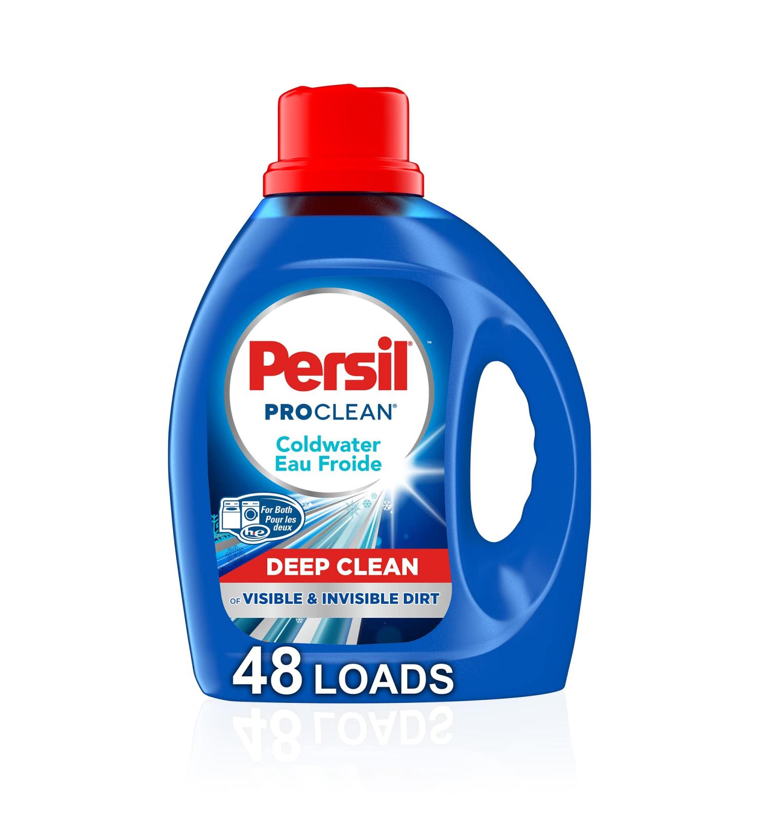 Persil ProClean Power-Liquid Cold Water Laundry Detergent 2.21 Liters Cold Water 2.21 l (Pack of 1) - Buy Online on GoSupps.com