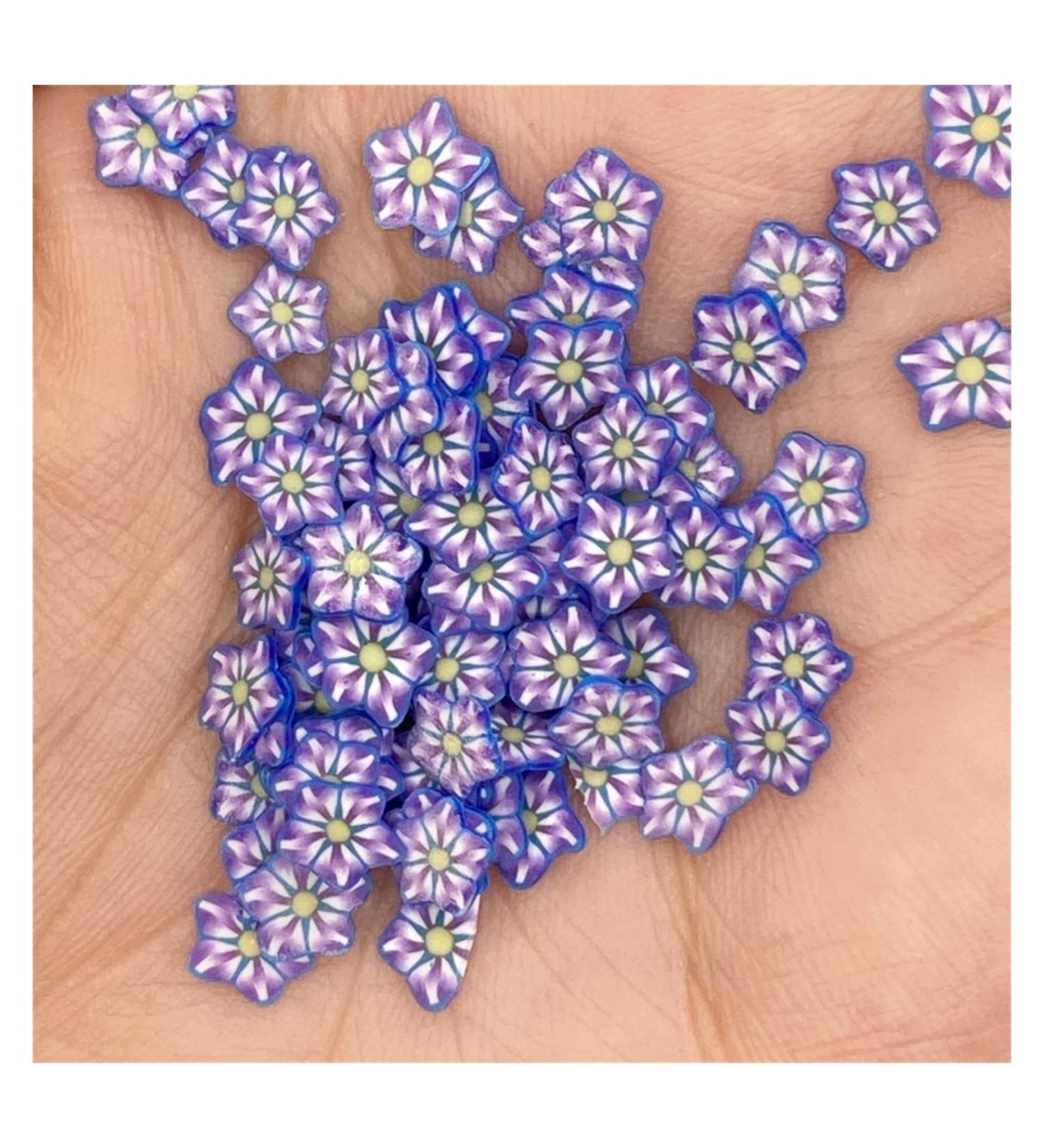 RT 50g Colorful Star Slices Polymer Hot Soft Clay Sprinkles DIY Slime Filling Accessories Scrapbooking Phone Nail Art Decoration Y425 (Color : No.2)