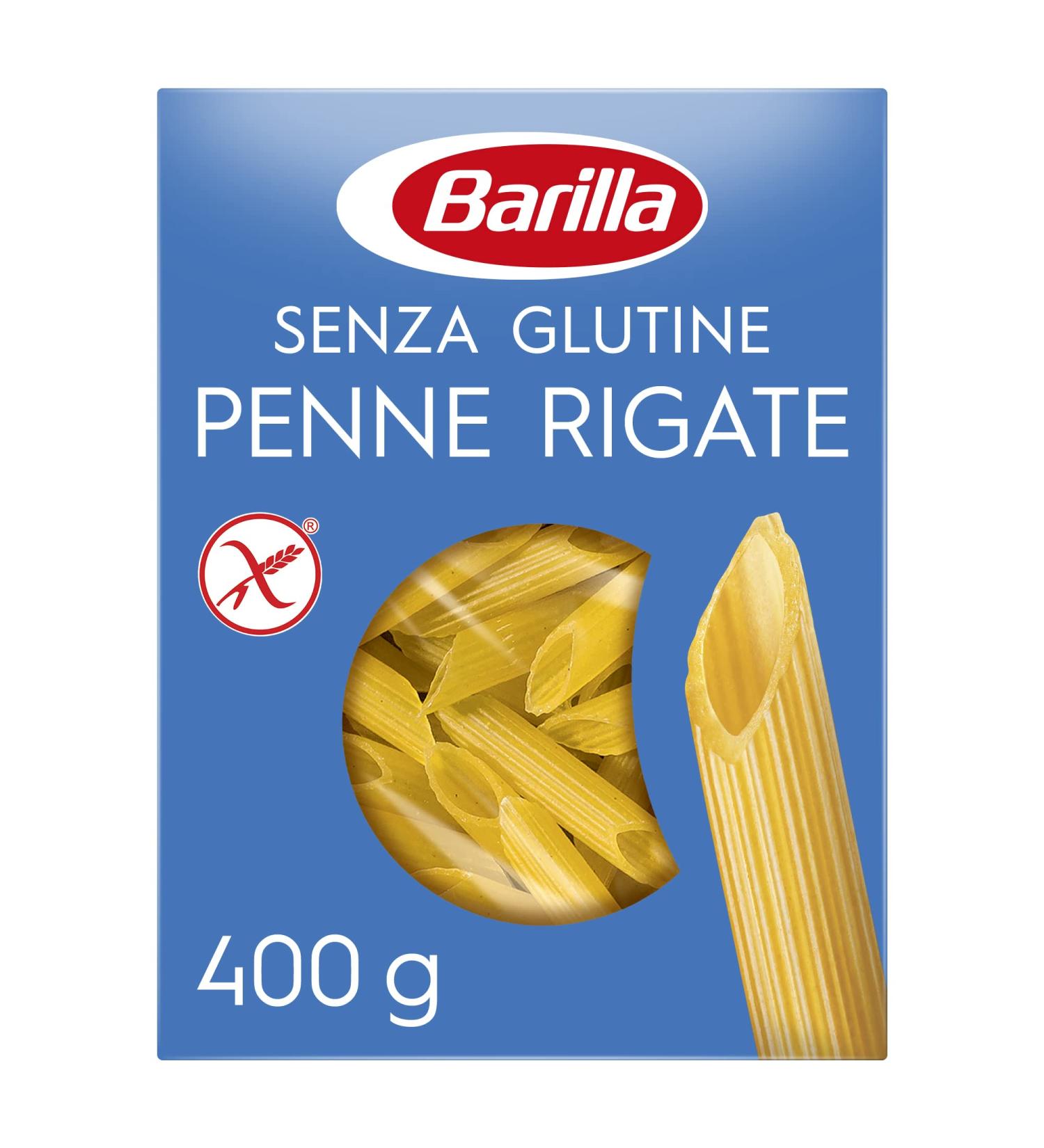 Buy Barilla Gluten-Free Pasta Penne Rigate - Rice & Corn - 400g Pack - International Shipping - Buy Online on GoSupps.com