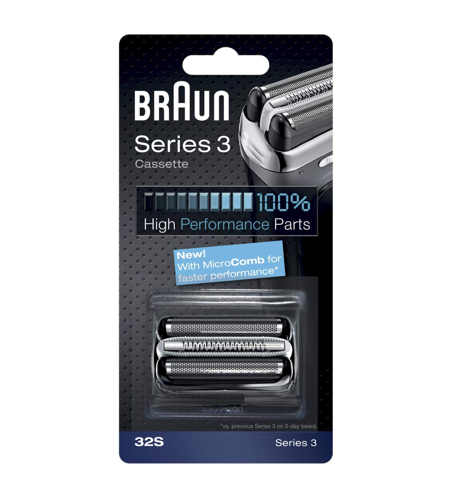 Buy Braun 32S Replacement Shaving Foil & Head Combo Pack - International Shipping Available - Buy Online on GoSupps.com