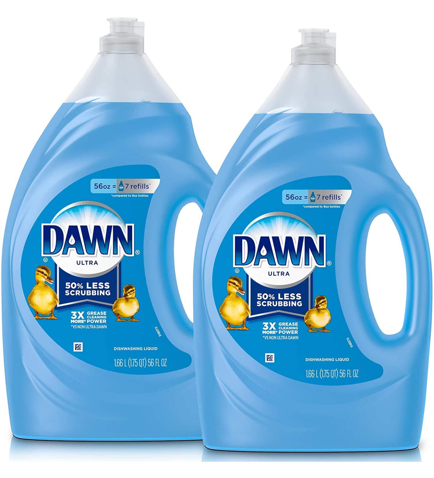 Dawn Ultra Dish Soap Refill - Original Scent, 2 Count (56 oz) | Effective Dishwashing Liquid - Buy Online on GoSupps.com