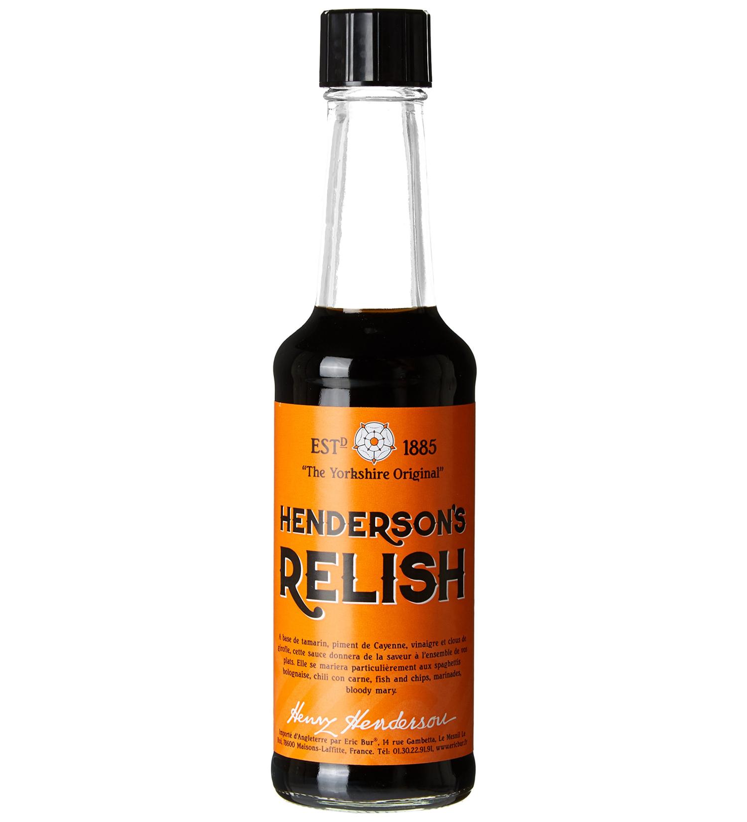 Henderson's Relish Sauce - Pack of 6 - Buy Online on GoSupps.com
