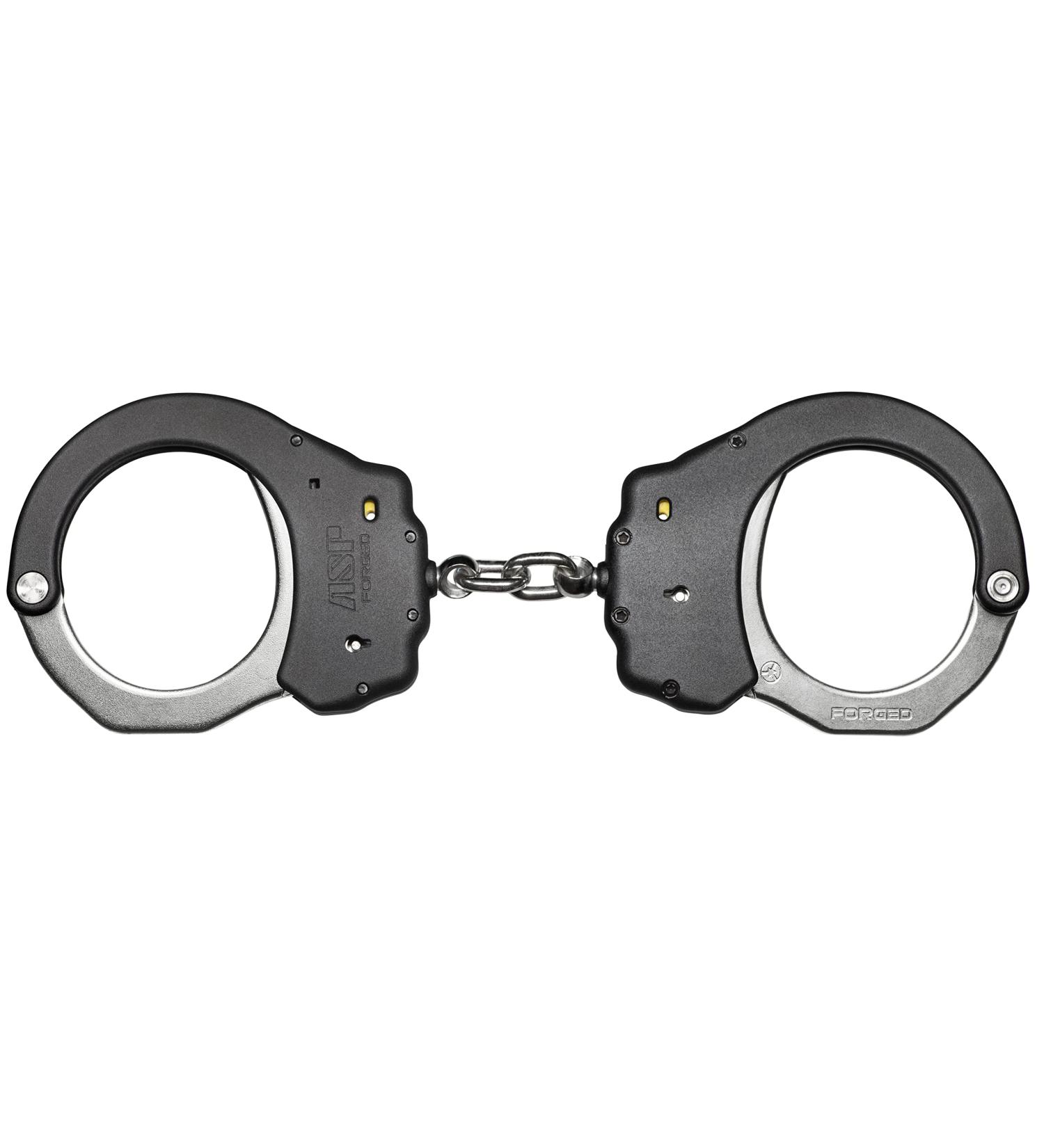 ASP Ultra Chain Handcuffs  Double-Locking Handcuffs  Colored Handcuffs  Forged Aluminum Restraints  Police Handcuffs  Law Enforcement Gear  Security Guard Equipment Alloy Steel 1 Pawl - Buy Online on GoSupps.com