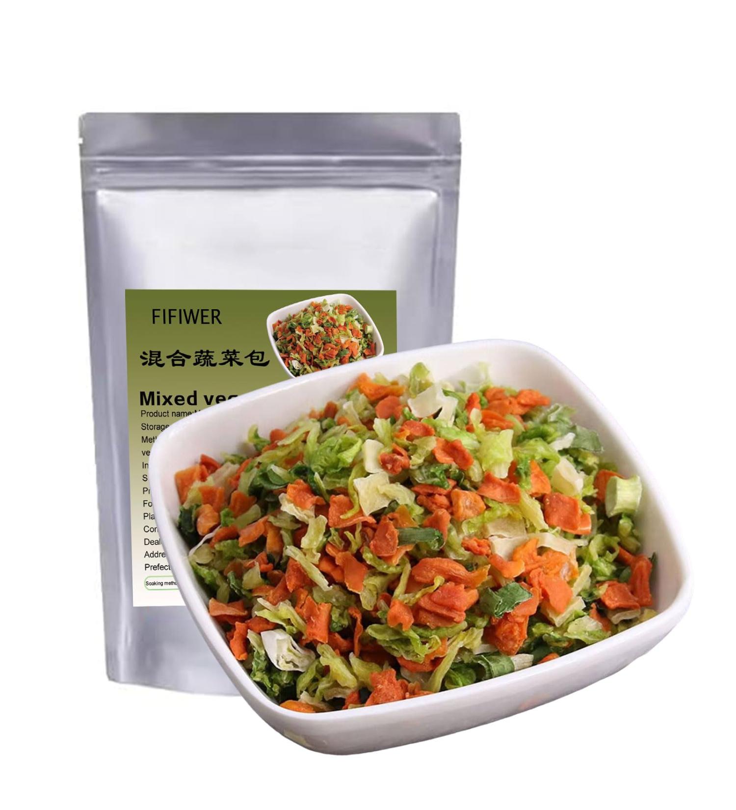 Vegetable Soup Blend 320g Dehydrated Vegetables for Ramen Noodles Mixed Dried Vegetables For Soup Stir Fry - Buy Online on GoSupps.com