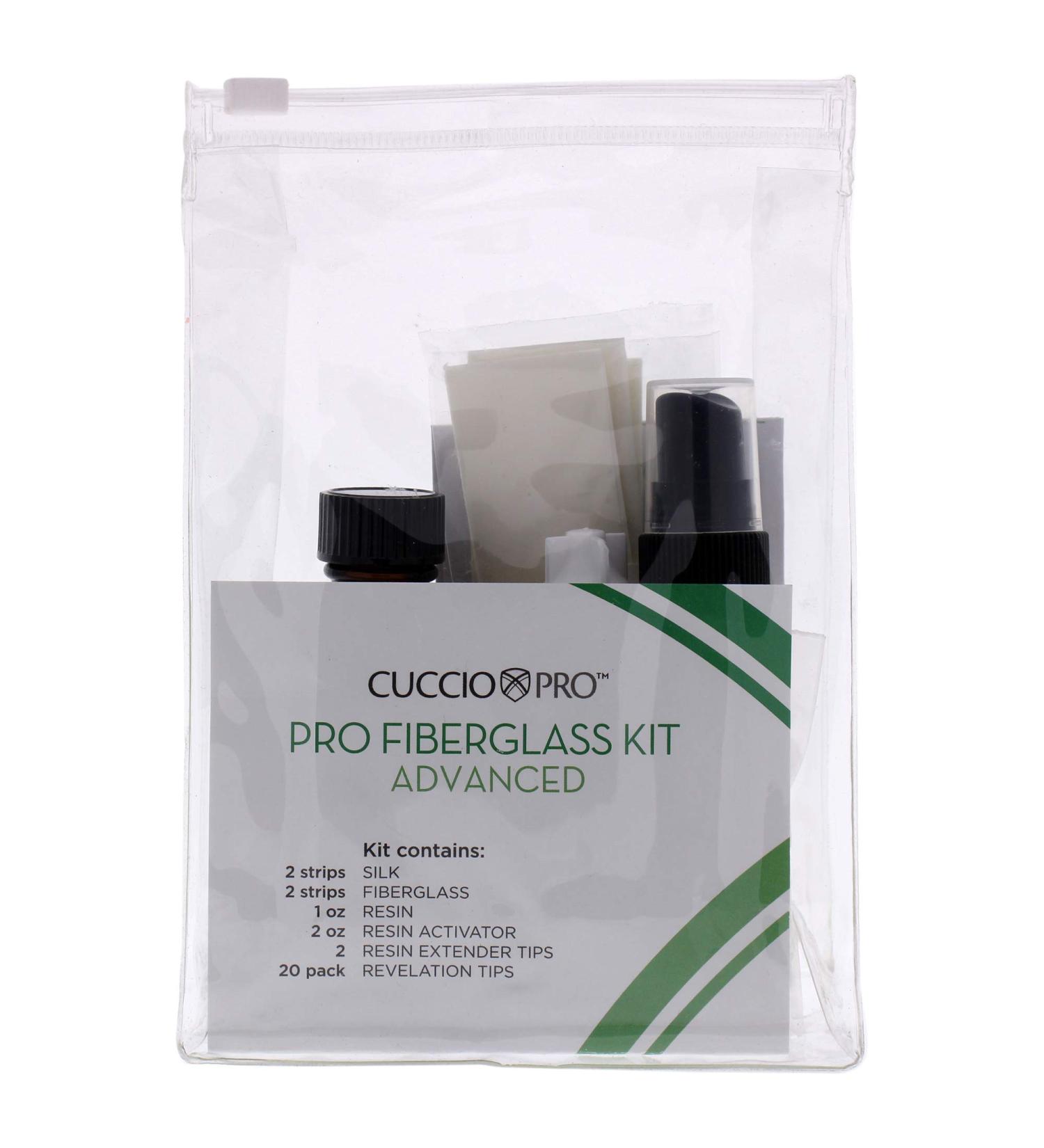 Cuccio Pro Pro Fiberglass Advanced Kit for Women 9 Pc