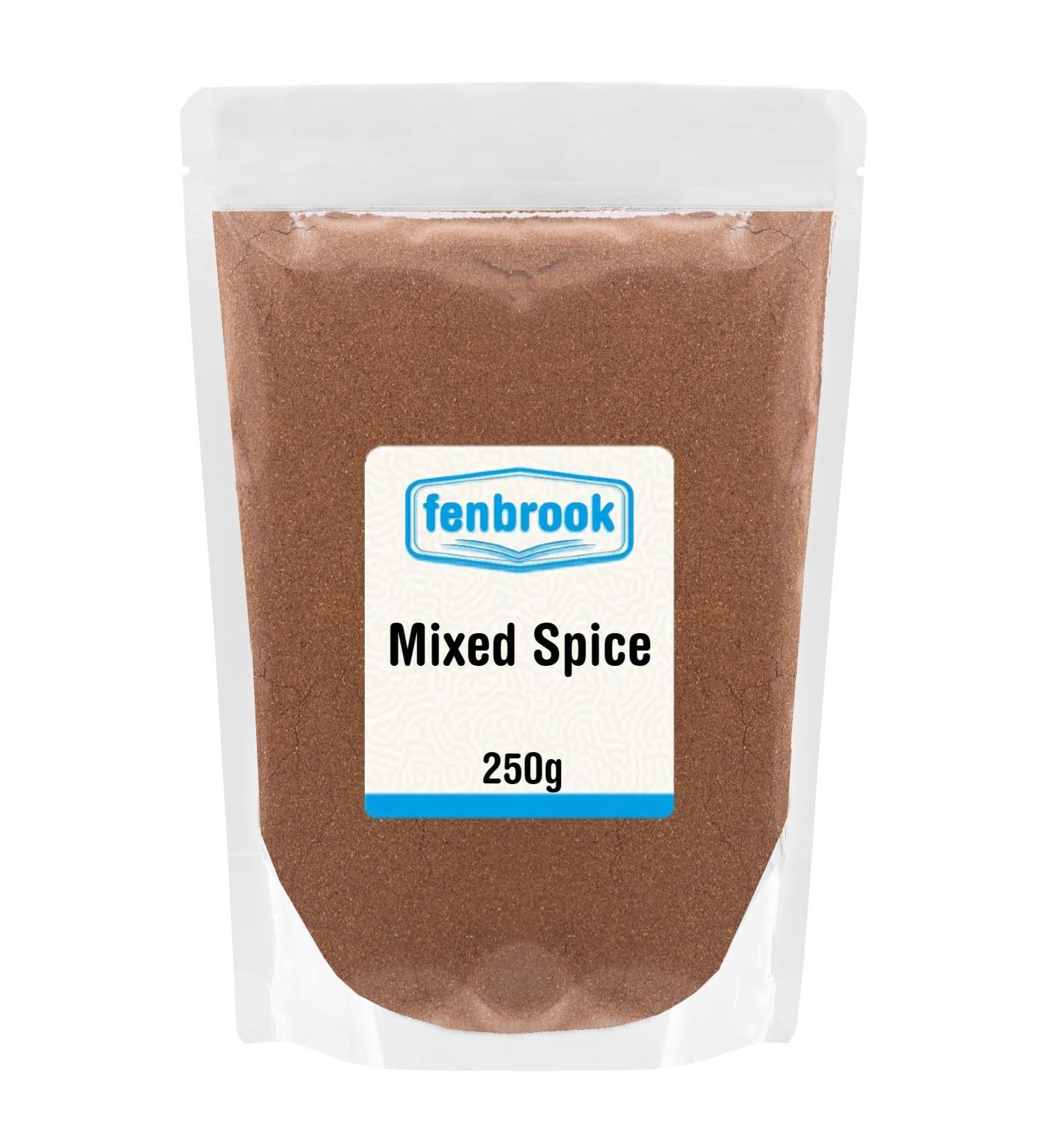 Mixed Spice 250g (Coriander Cassia Cinnamon Ginger Clove Nutmeg Fennel) by Fenbrook