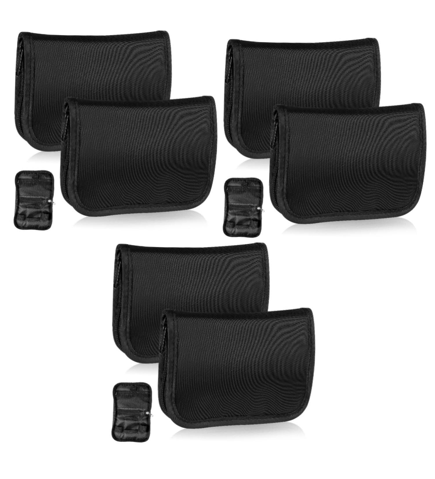 Solustrious Blood Sugar Measuring Device & Portable Oximeter Bag Set - 6-Piece Etui for Travel Fingertip Use & Black Oxford Storage - Buy Online on GoSupps.com