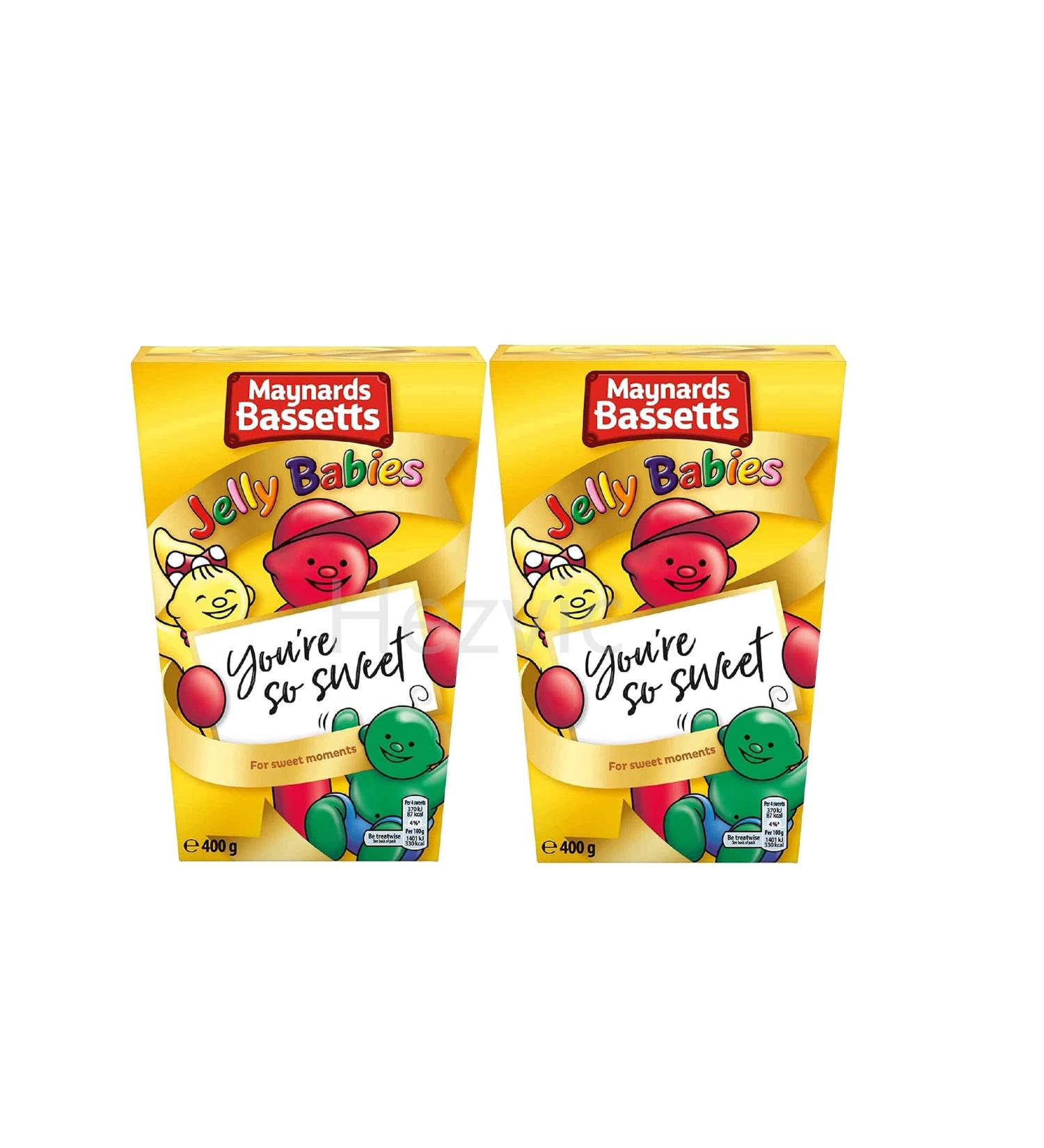 Maynards Bassetts 400g Jelly Candy Gift Boxes (Pack of 2) - Buy Online on GoSupps.com