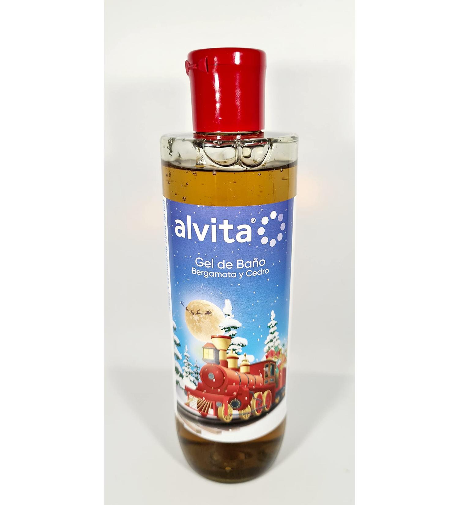 Alvita Alvita Bath Gel 250ml Aroma Bergamot and Cedar Christmas Design Special Christmas Size