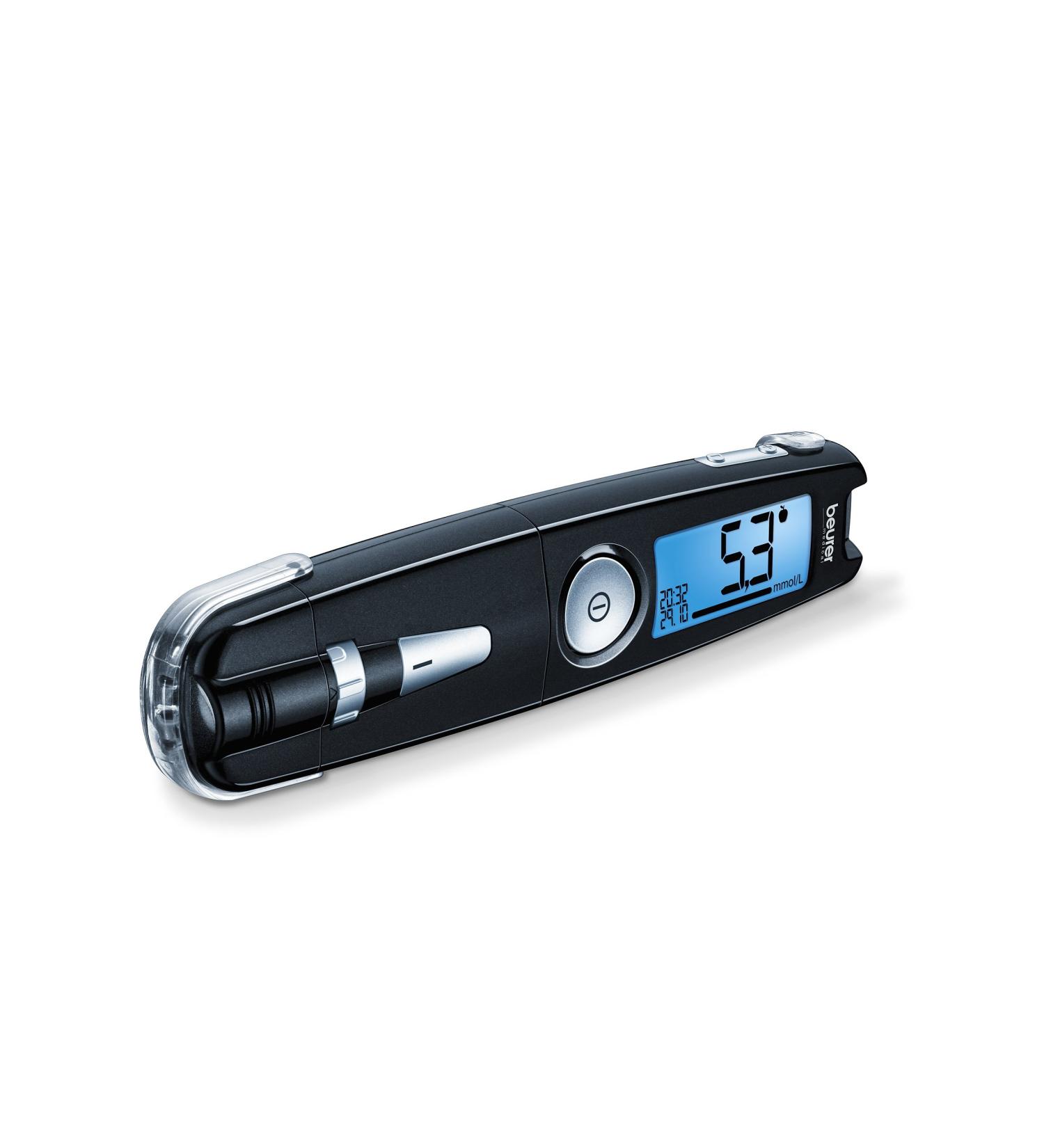 Beurer GL 50 mmol/l Blood Glucose Meter - Accurate & Reliable Diabetes Monitoring - International Shipping Available - Buy Online on GoSupps.com