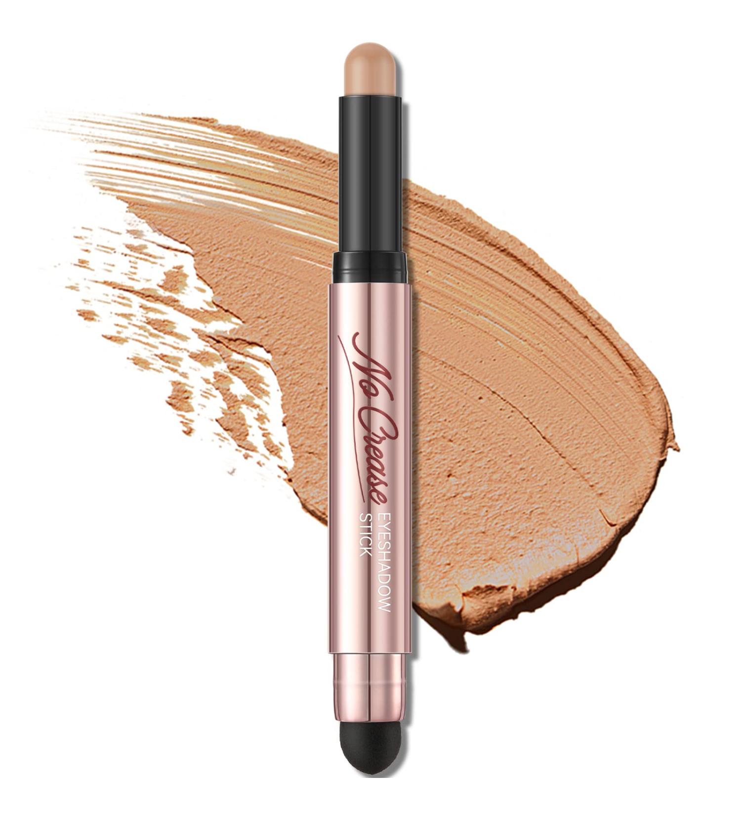FOCALLURE No Crease Eyeshadow Stick - Creamy Matte & Shimmer Pencil with Smudge-proof, Waterproof Formula - PLUSH 01 - Buy Online on GoSupps.com