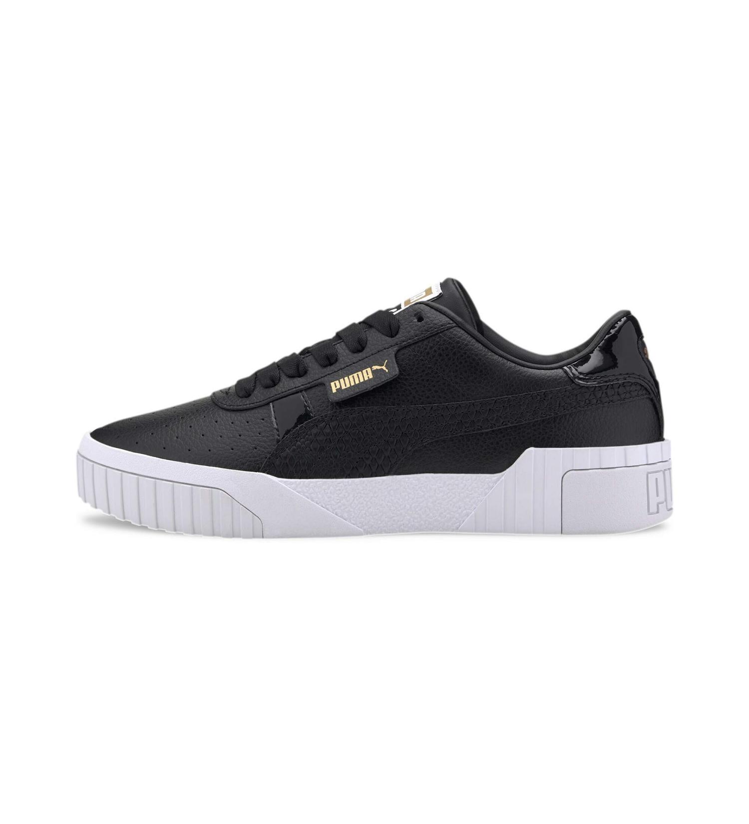 Buy PUMA Women's Cali Snake Football Boots - Size 38 EU - Puma Black Gold | International Shipping Available - Buy Online on GoSupps.com
