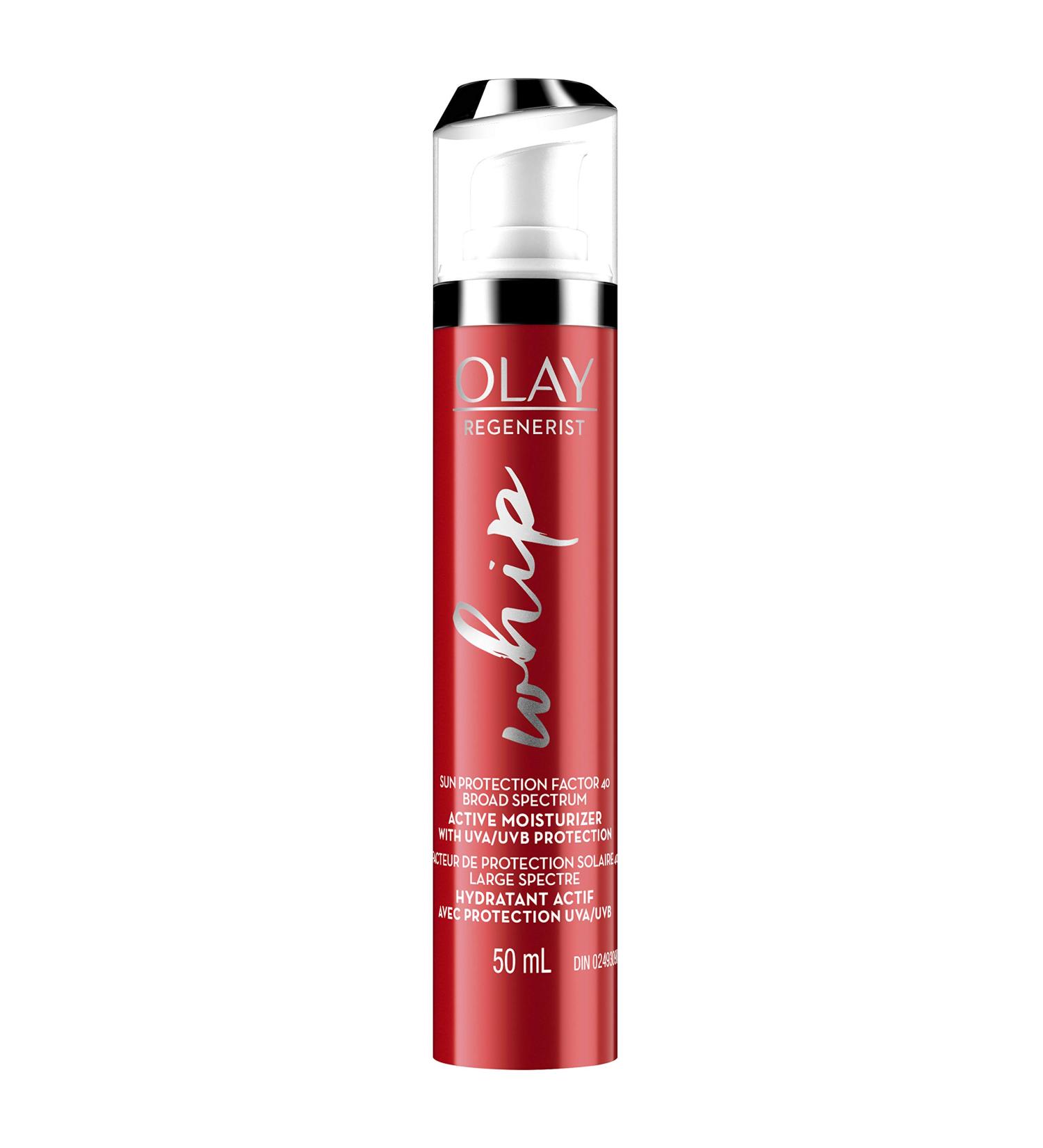 Olay Regenerist Whip Face Moisturizer SPF 40 - 1.7 Fl Oz | Sunscreen Moisturizer - Buy Online on GoSupps.com
