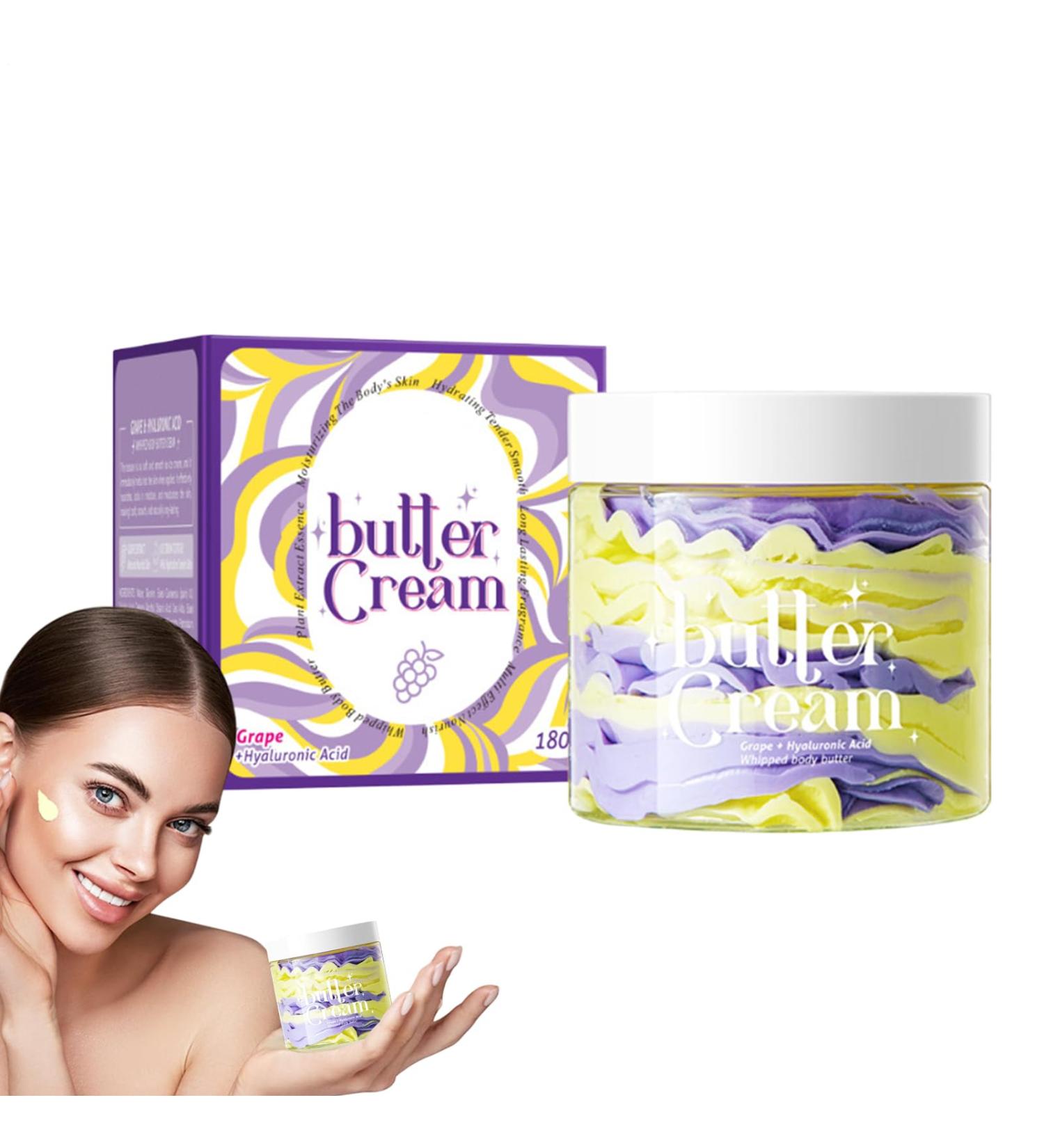  Generisch Blueberry Moisturizing Butter Cream | Hyaluronic Acid Multi-Moisturizing Cream Firming and Lifting Anti-Aging Smoothing Nourishing for All Skin Types - Buy Online on GoSupps.com